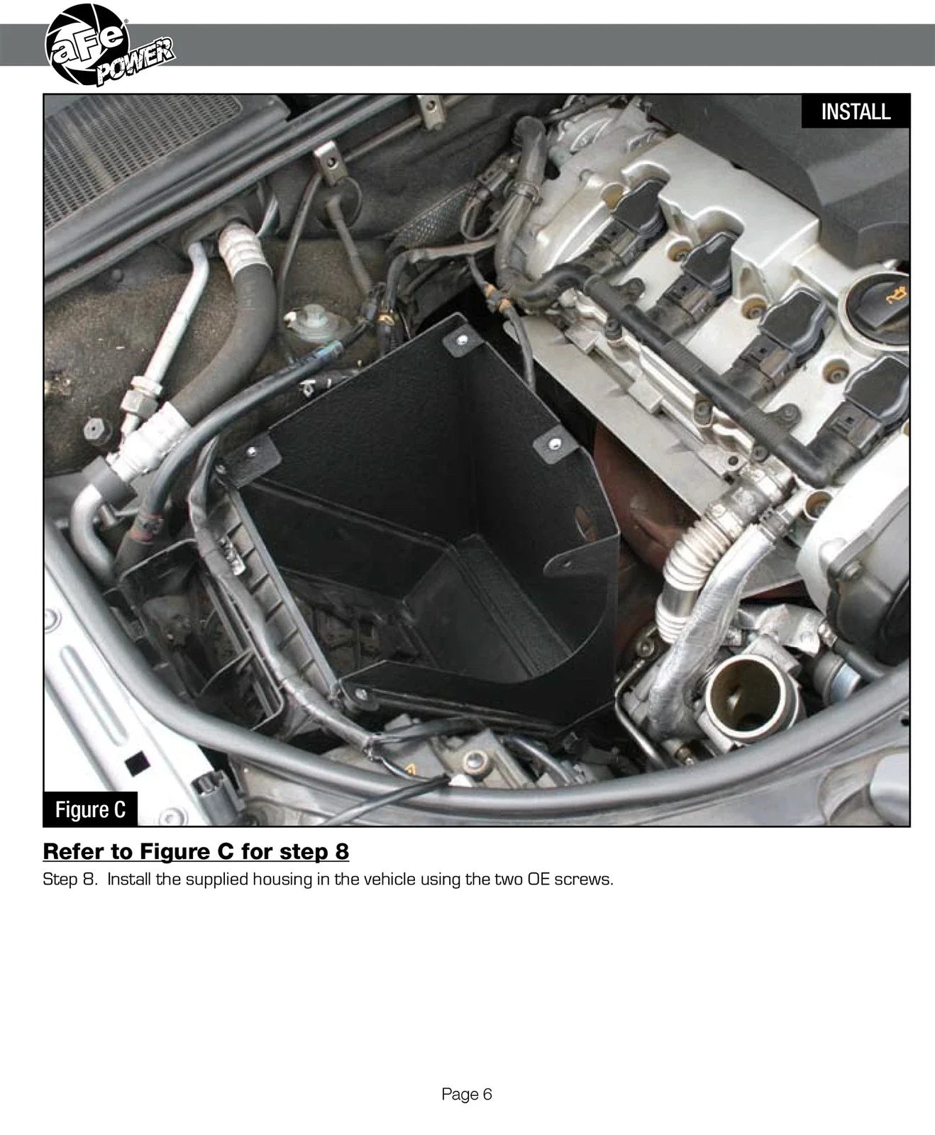 aFe MagnumFORCE Intakes Stage-2 P5R AIS P5R Audi A4 06-08 L4-2.0L (t)