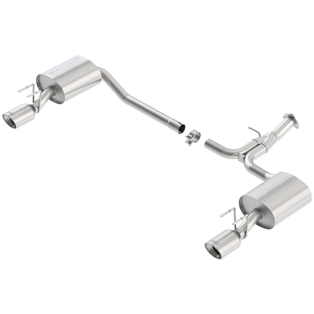 Borla 13-15 Honda Accord Coupe 3.5L FWD SS Rear Section Single Split Rear Exit Touring Exhaust