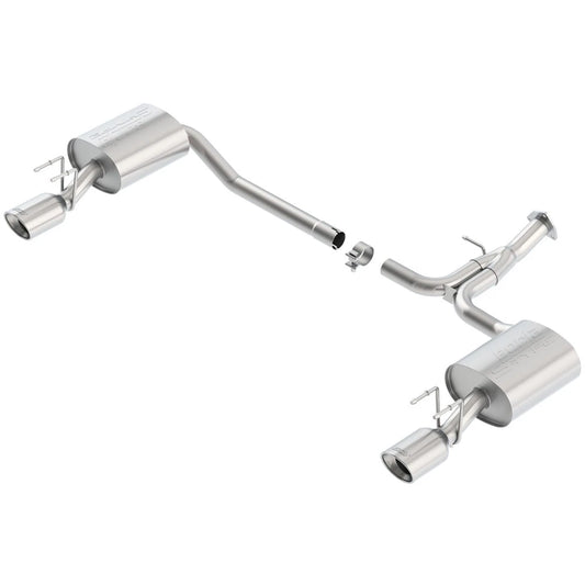 Borla 13-15 Honda Accord Coupe 3.5L FWD SS Rear Section Single Split Rear Exit Touring Exhaust