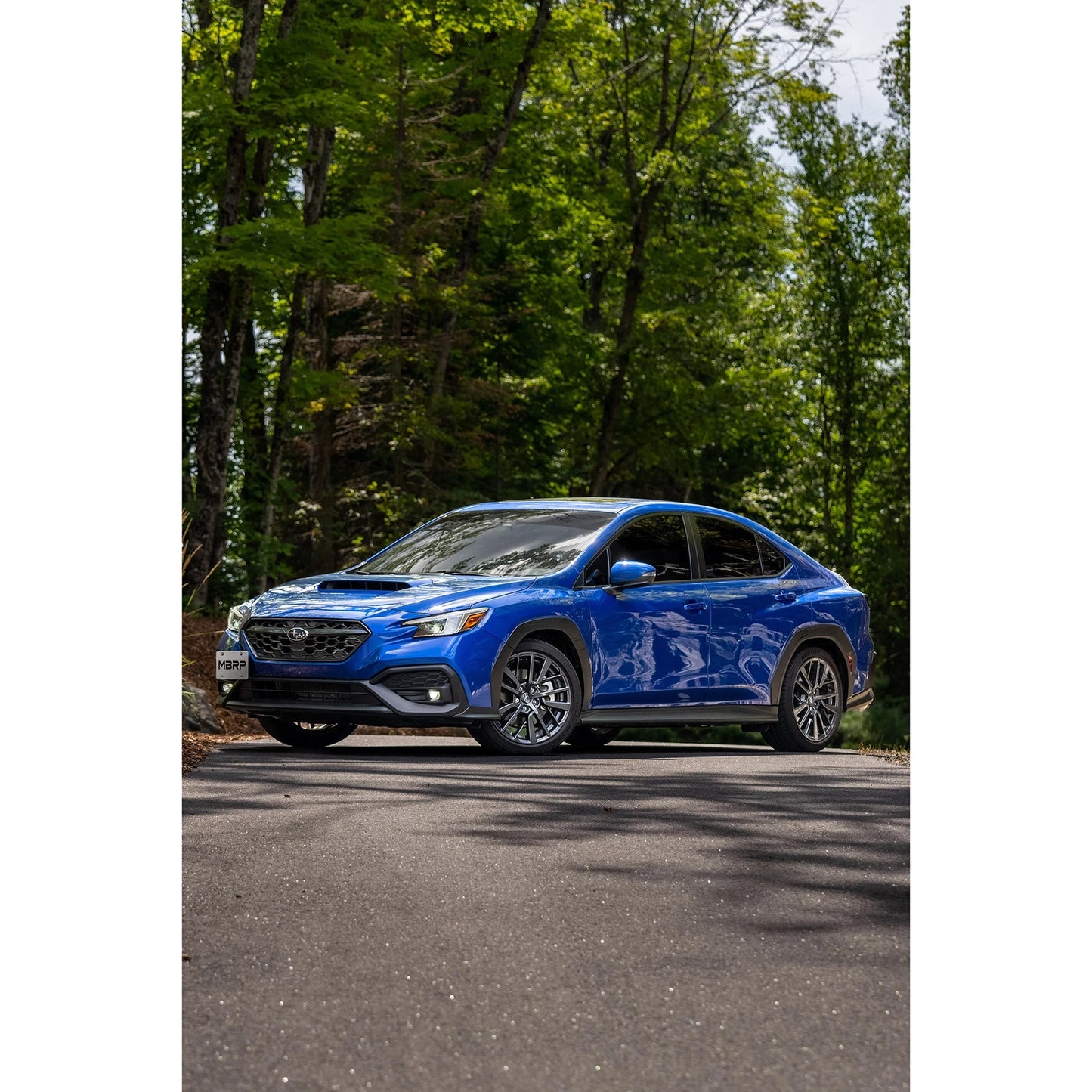 MBRP 2022+ Subaru WRX 3in Cat-Back Dual Split Rear Quad Tips Street Profile Exhaust