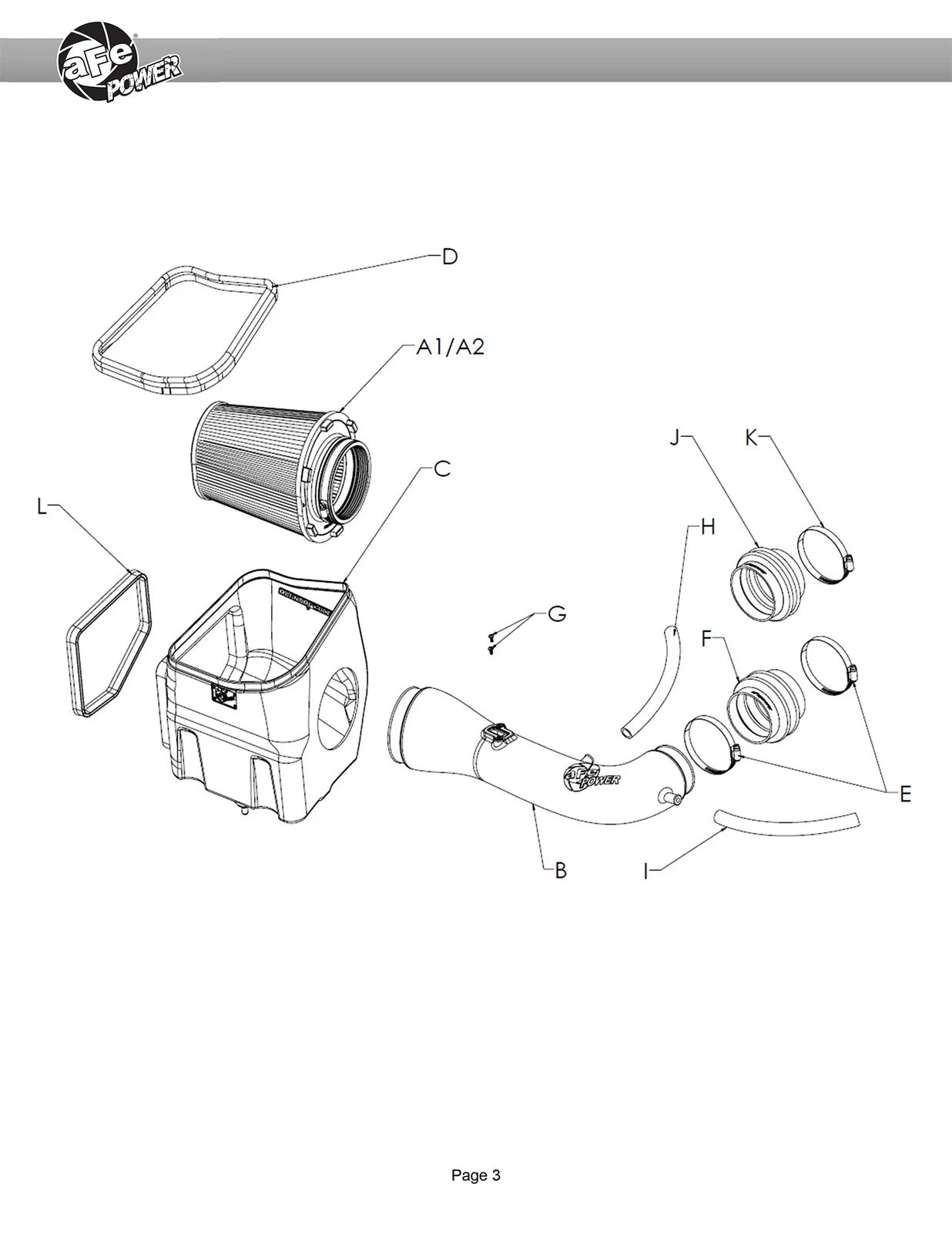 aFe MagnumFORCE Intake Stage-2 Pro 5R 14-19 GM Silverado/Sierra 1500 V8-5.3/6.2L