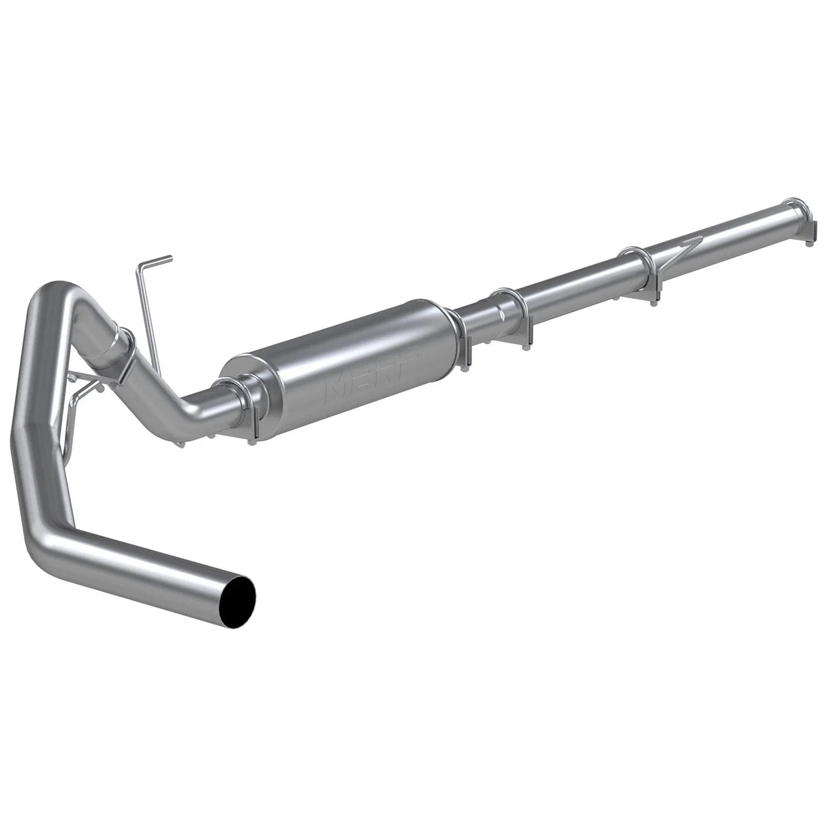 MBRP 2004-2008 Ford F150 EC/CC-SB 3in Cat Back Single Side AL P Series Exhaust