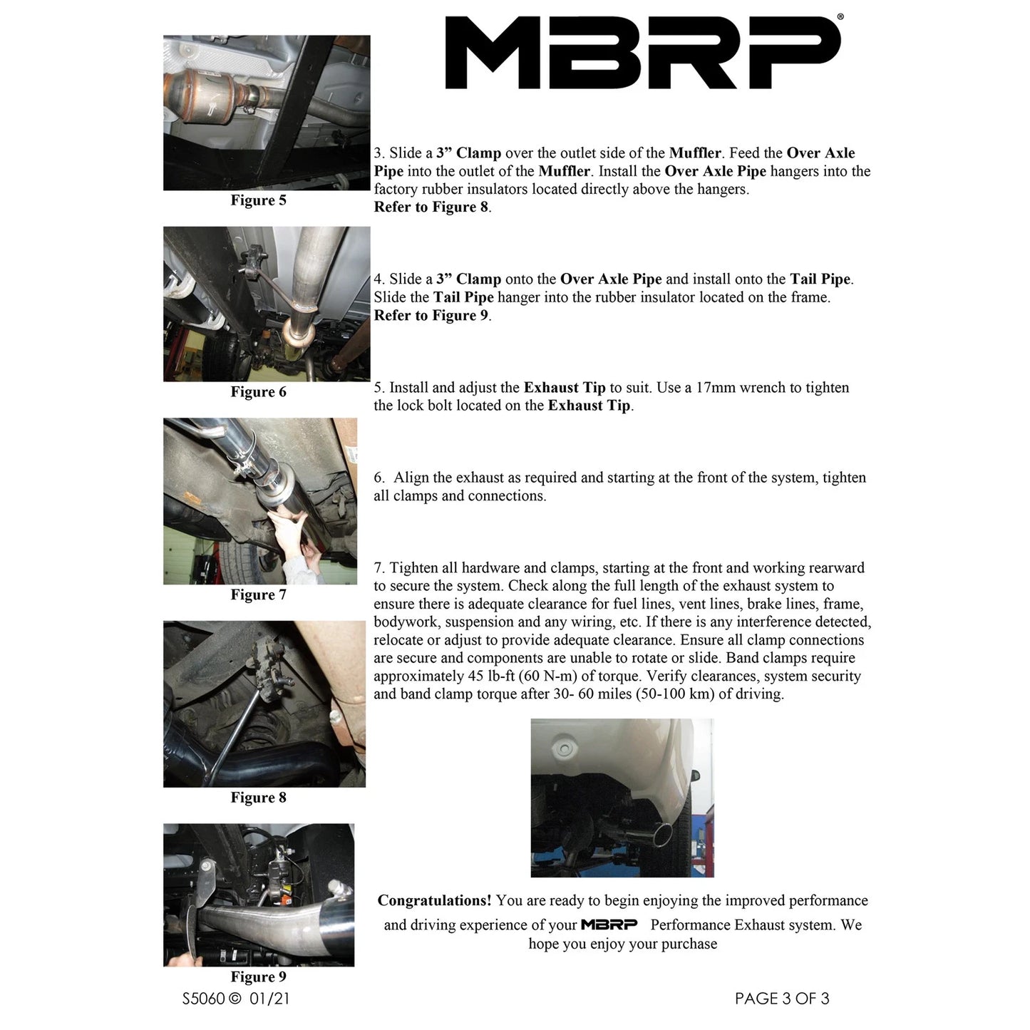 MBRP 2009 Chev/GMC Yukon XL/Avalanche 5.3/6.0 L Cat Back Single Side