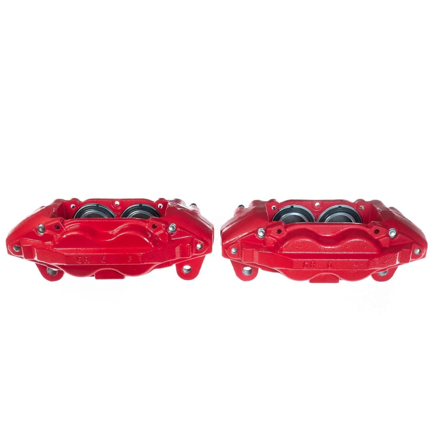 Power Stop 16-21 Toyota Sequoia Front Red Calipers - Pair