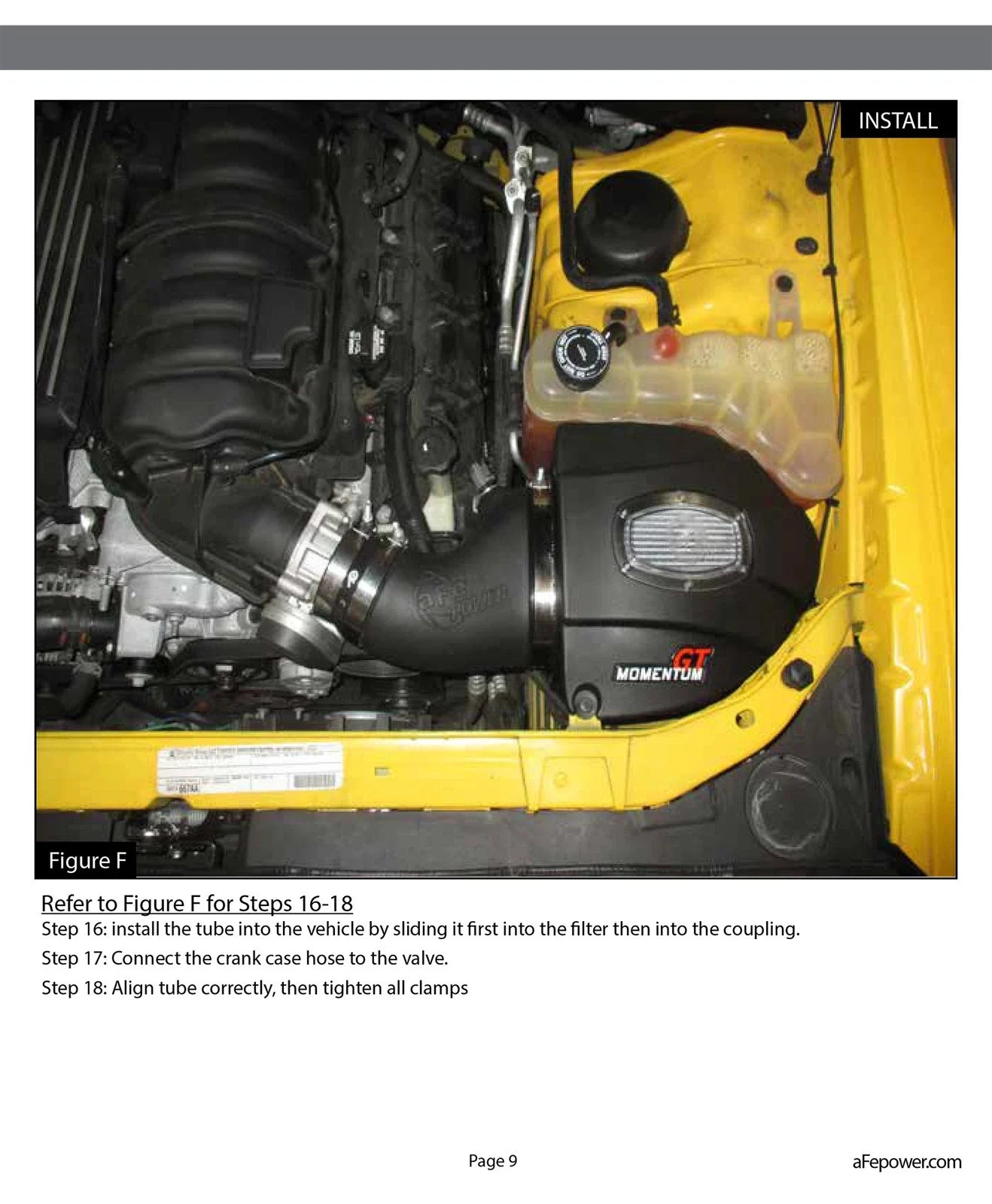 aFe Momentum GT Pro 5R Stage-2 Intake System 11-16 Dodge Challenger/Charger V8-6.4L