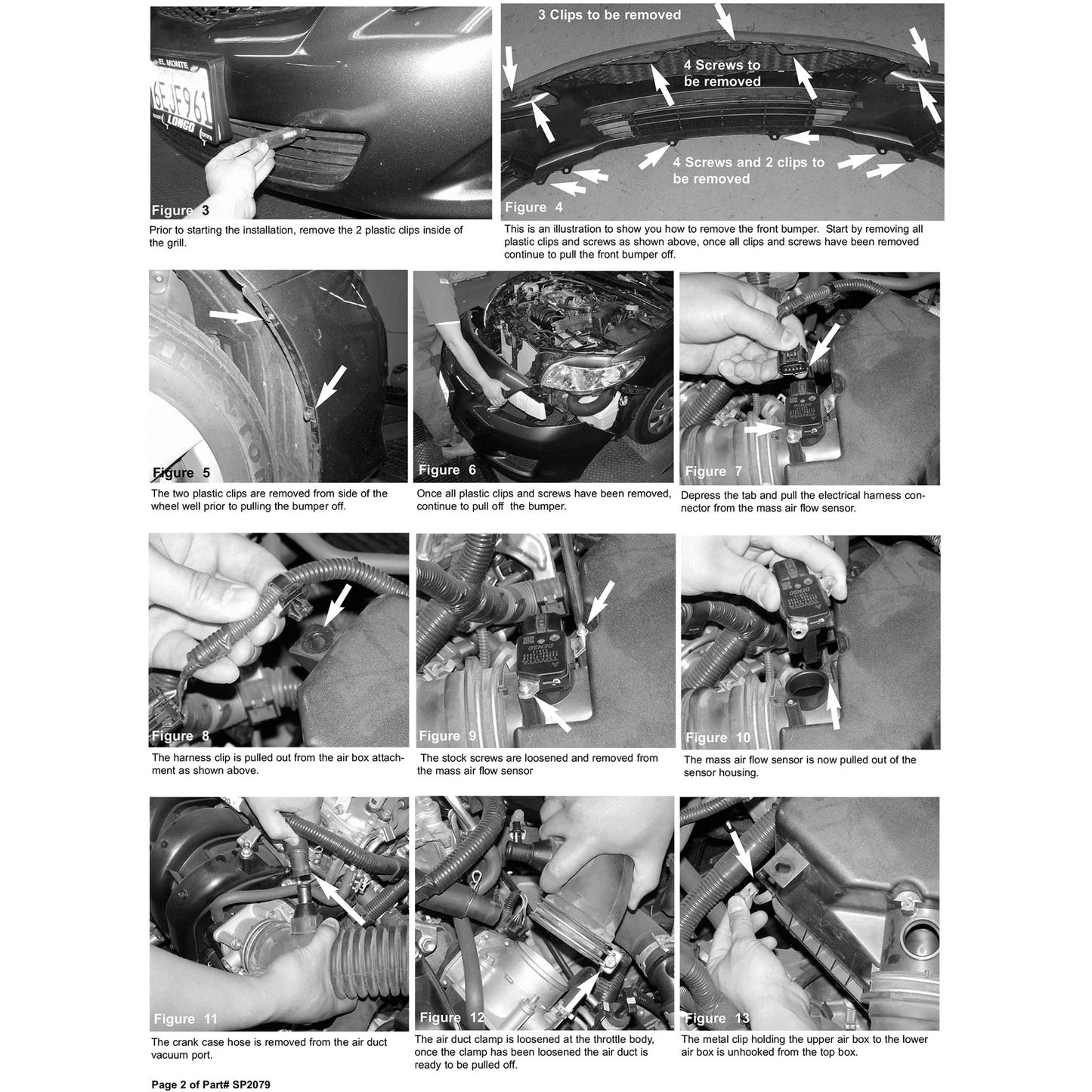 Injen 2009 Corolla 1.8L 4 Cyl. Polished Cold Air Intake