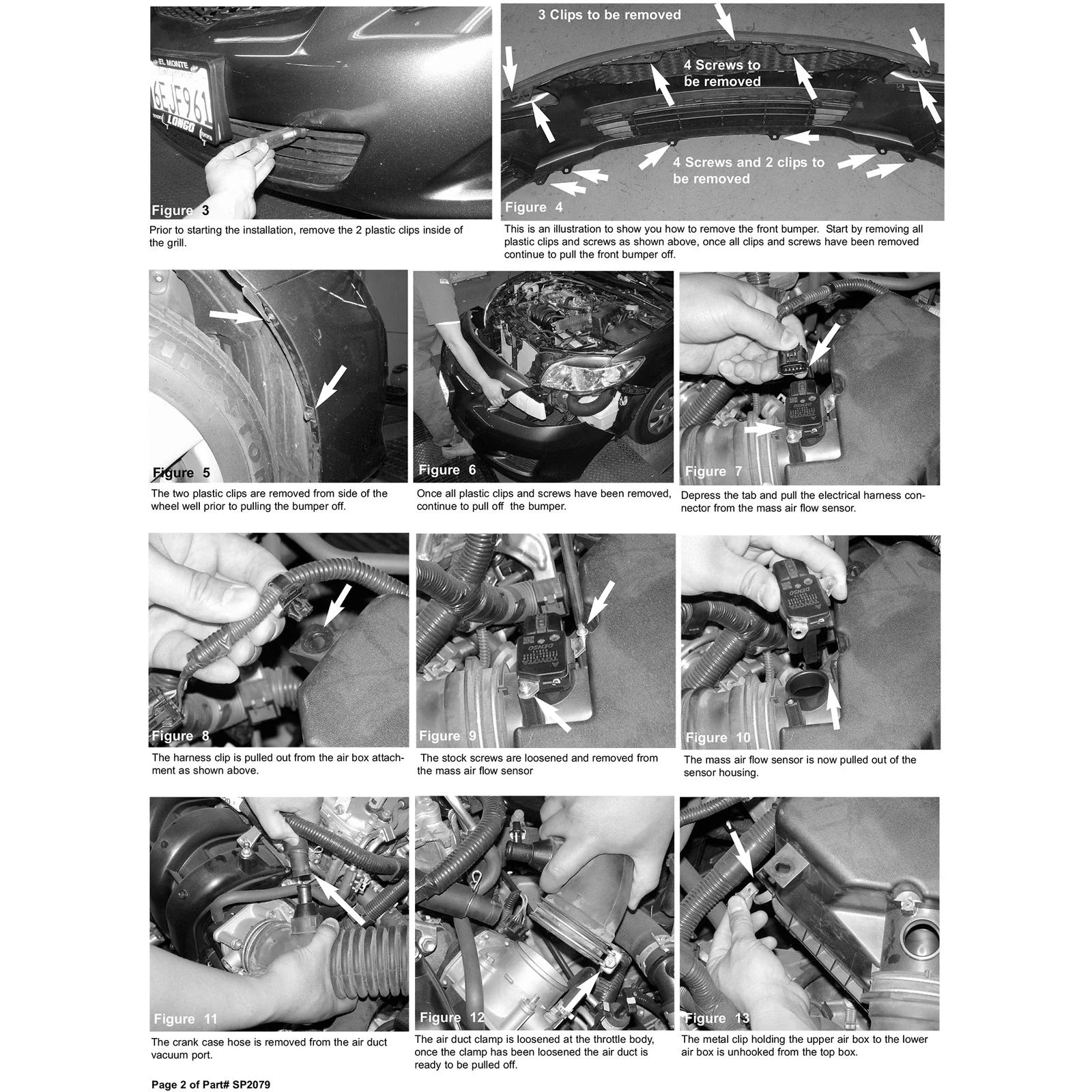 Injen 2009 Corolla 1.8L 4 Cyl. Polished Cold Air Intake