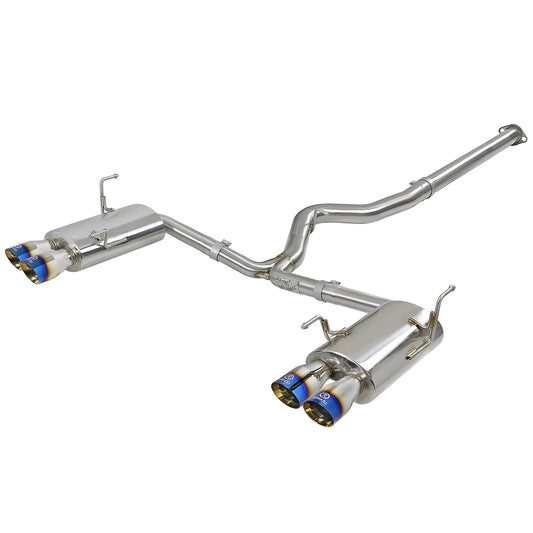 aFe Takeda 3in 304 SS Cat-Back Exhaust System 15-18 Subaru WRX/WRX STI H4-2.0/2.5L (t)