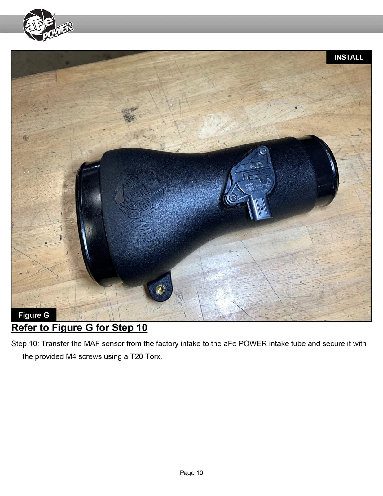 aFe Momentum HD Cold Air Intake System w/ Pro 10R Filter 2022 Toyota Land Cruiser V6-3.3L (td)