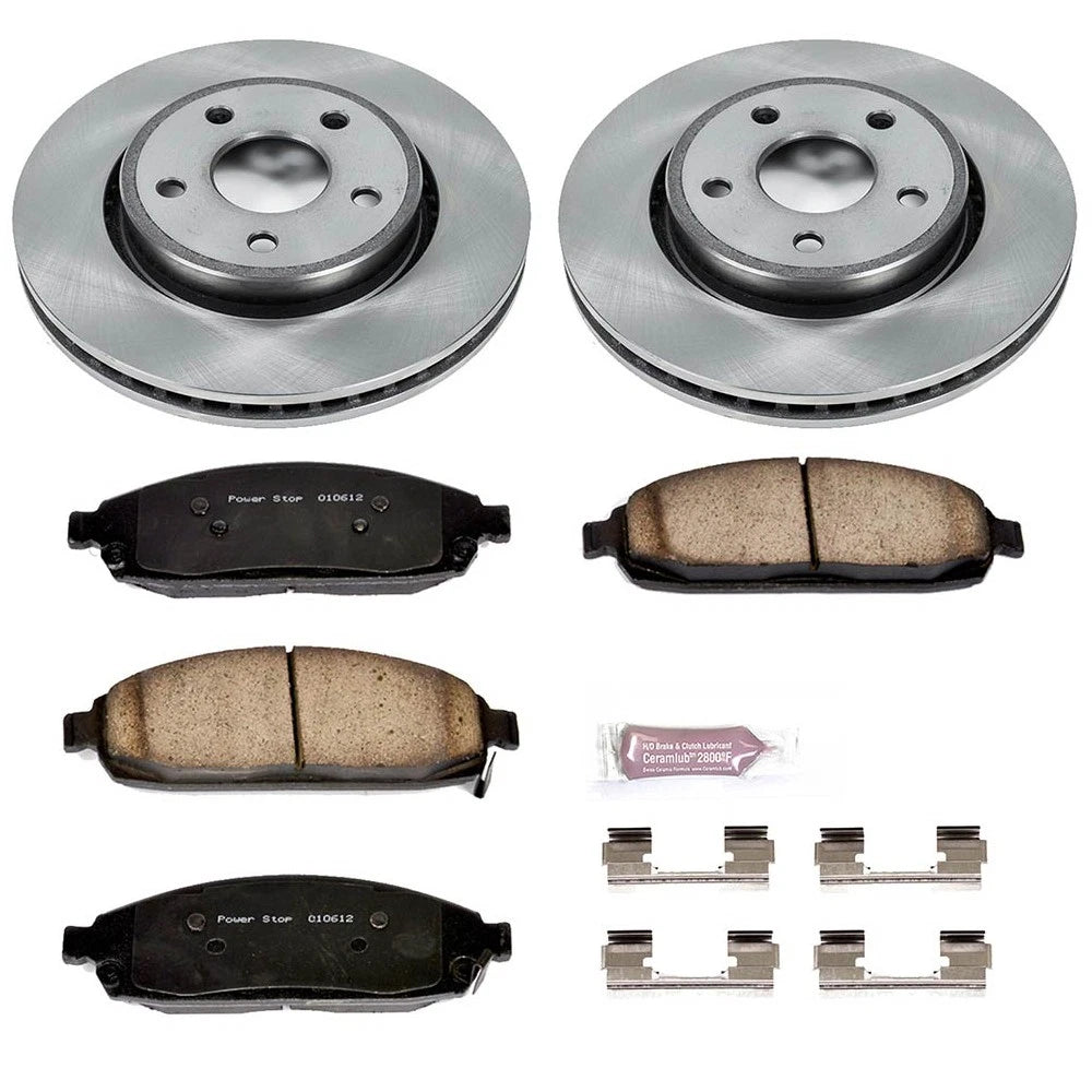 Power Stop 06-10 Jeep Commander Front Autospecialty Brake Kit
