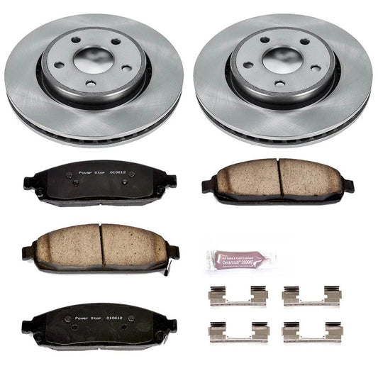 Power Stop 06-10 Jeep Commander Front Autospecialty Brake Kit