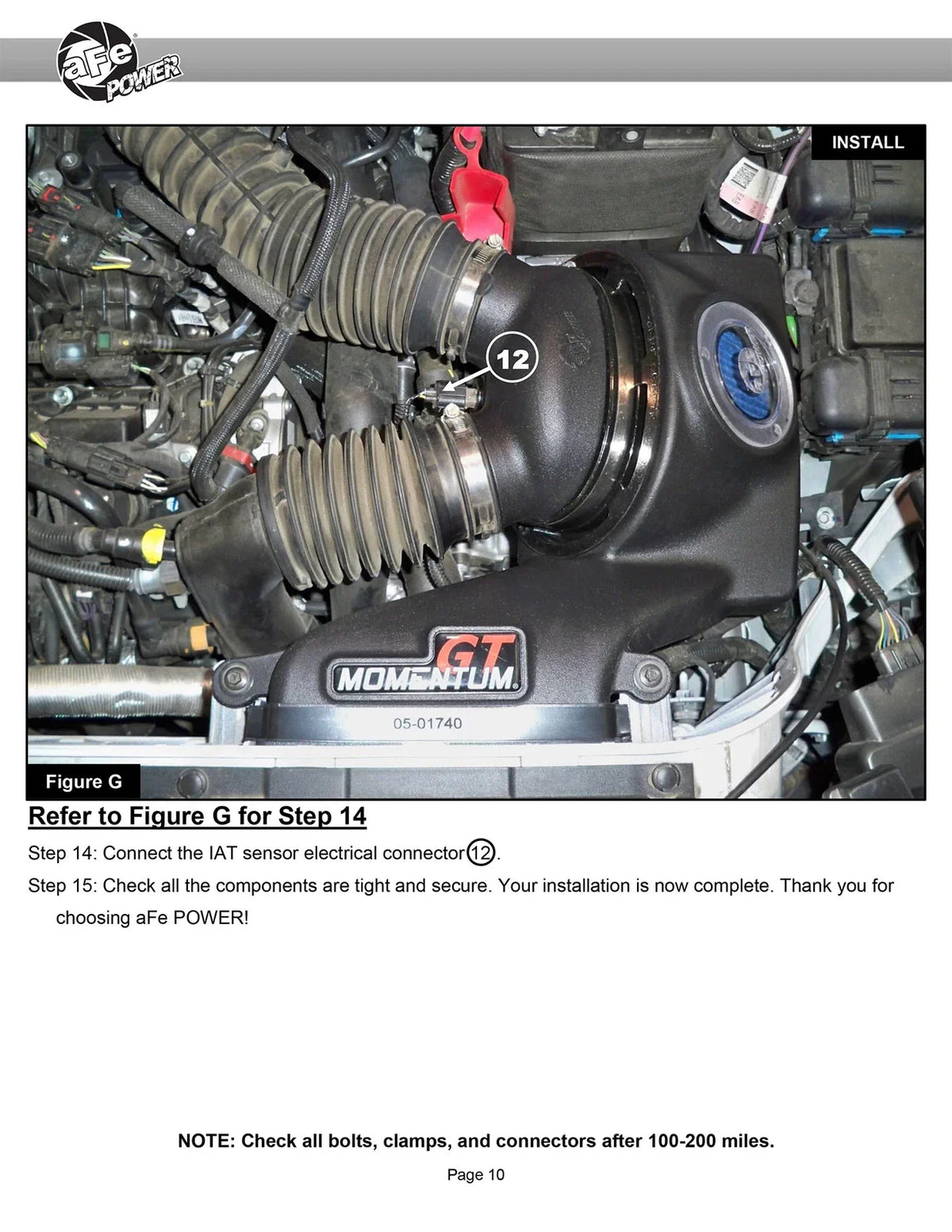 aFe Momentum GT Pro 5R Cold Air Intake System 19-23 Ford Edge ST V6-2.7L (tt)