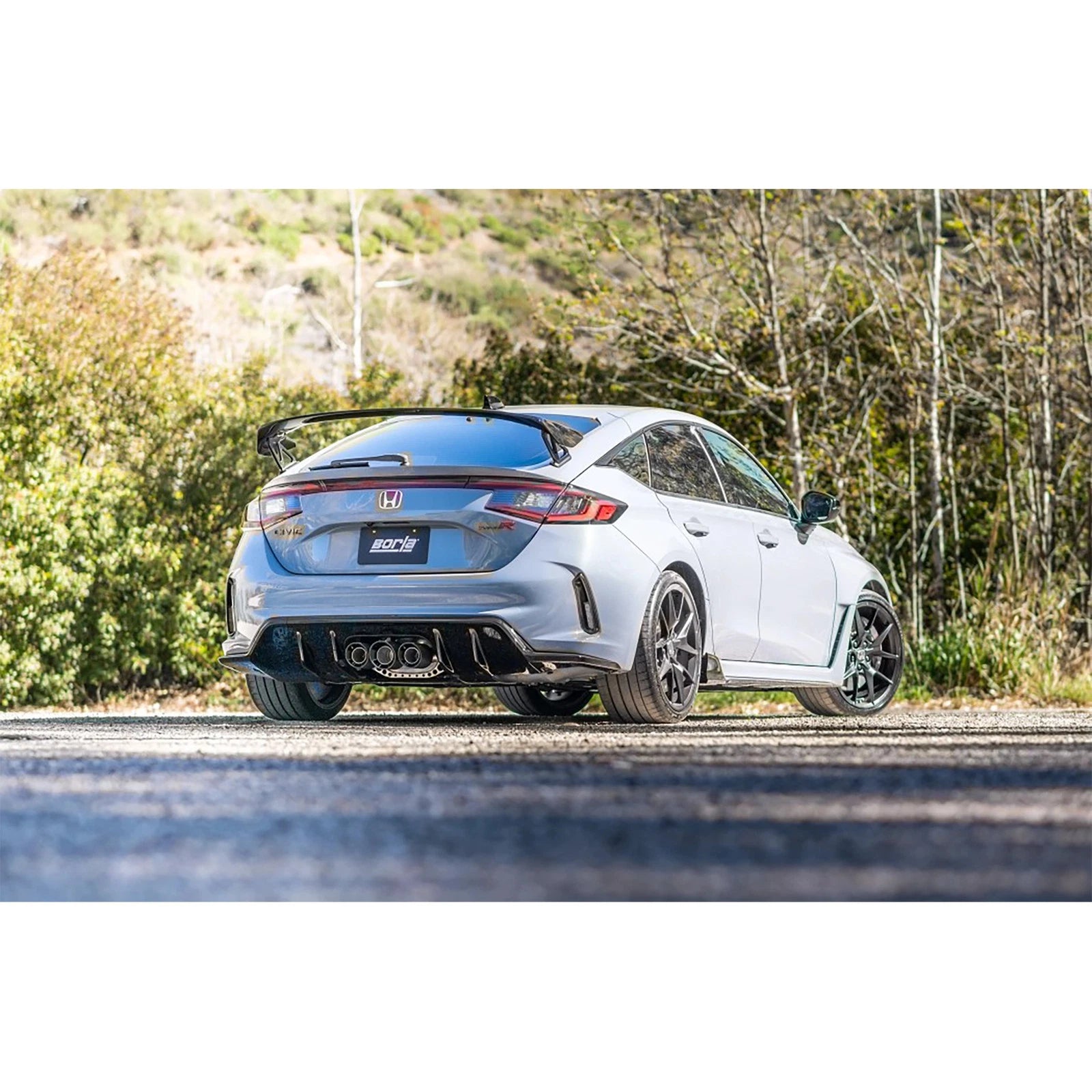 Borla 2024 Acura Integra Type S ATAK Cat Back Exhaust - Carbon Fiber & Black Anodized