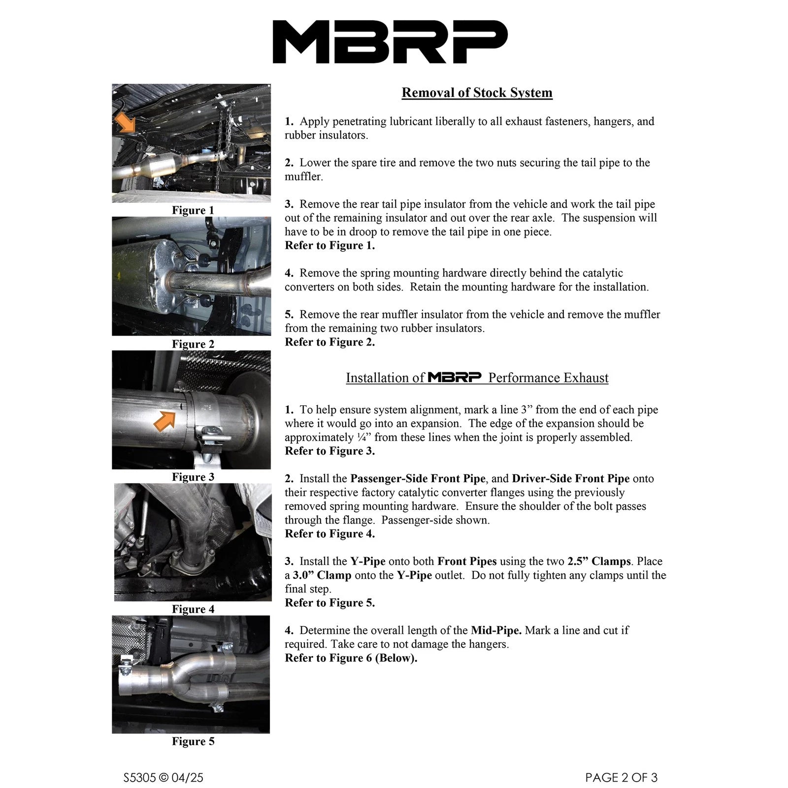 MBRP 22-25 Toyota Tundra 3.4L 3in Cat Back Single Rear Turn Down - T304