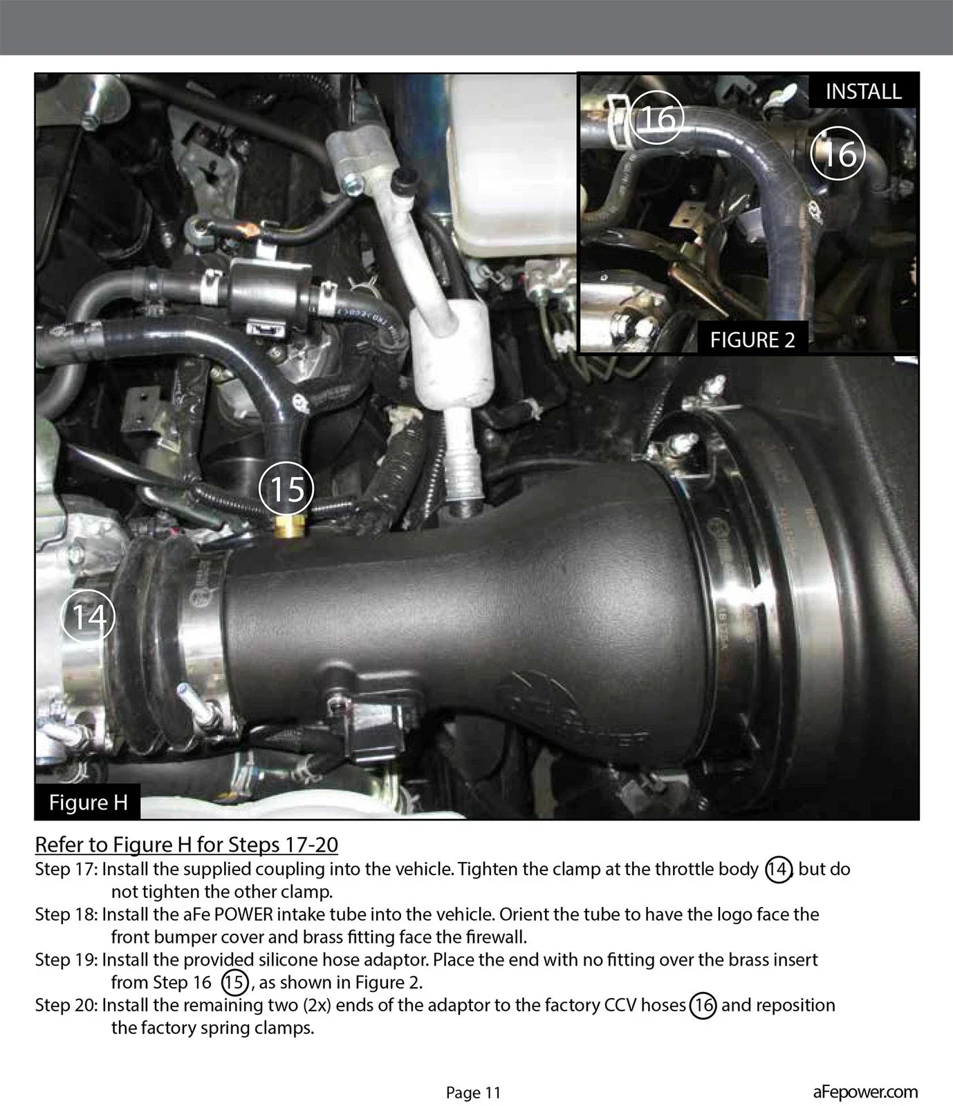 aFe Momentum HD Pro 10R Cold Air Intake System 17-19 Nissan Titan XD V8-5.6L