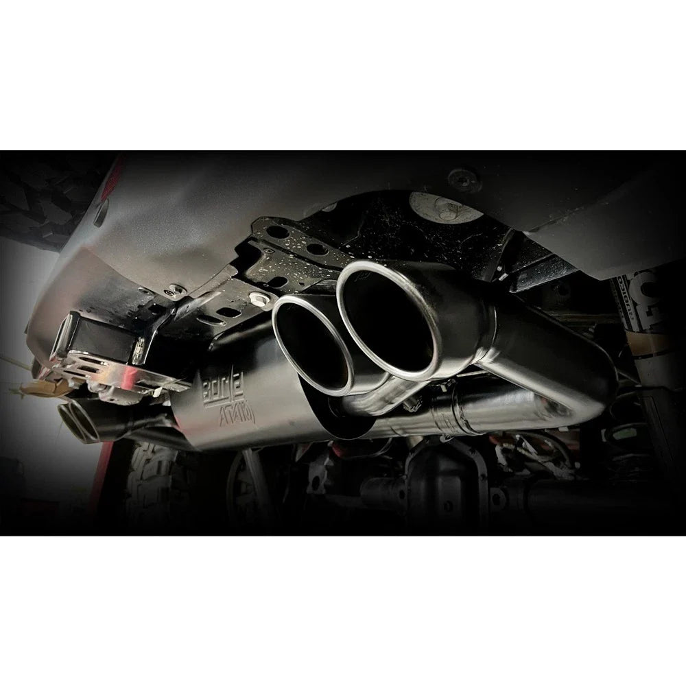 Borla 21-22 Jeep Wrangler Rubicon 392 6.4L V8 AT 4WD 4DR S-Type Cat-Back Exhaust - Coated Black