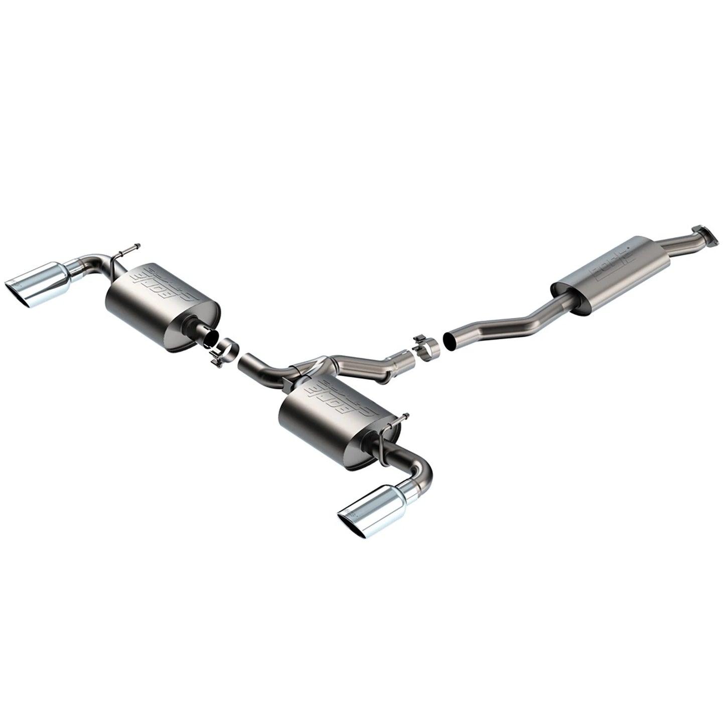 Borla 19-24 Toyota Rav4 (excl. Hybrid) 2.25in S-Type Cat Back Exhaust