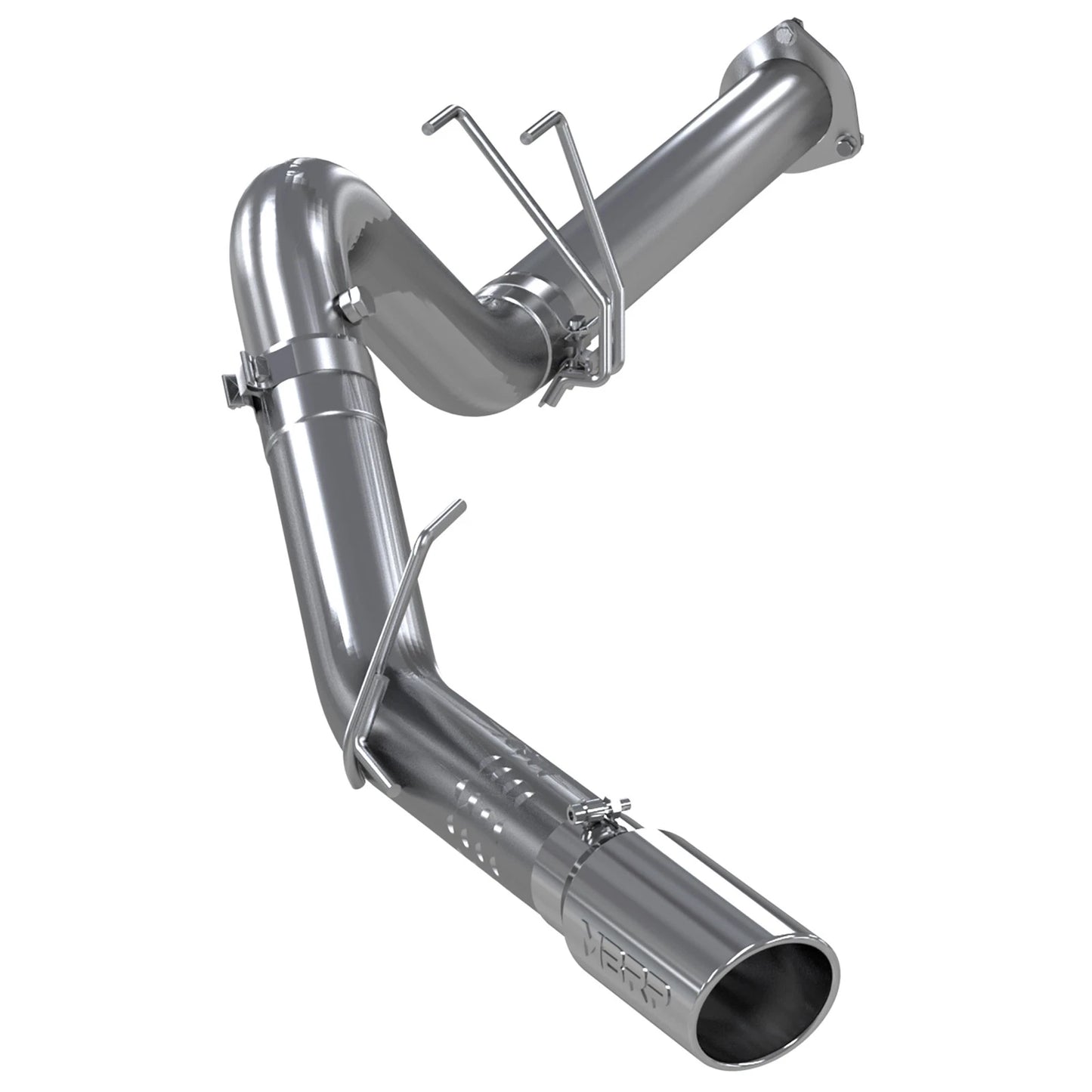 MBRP 2015 Ford F250/350/450 6.7L 4in Single Side Exit T409 Exhaust Includes 5in Tip
