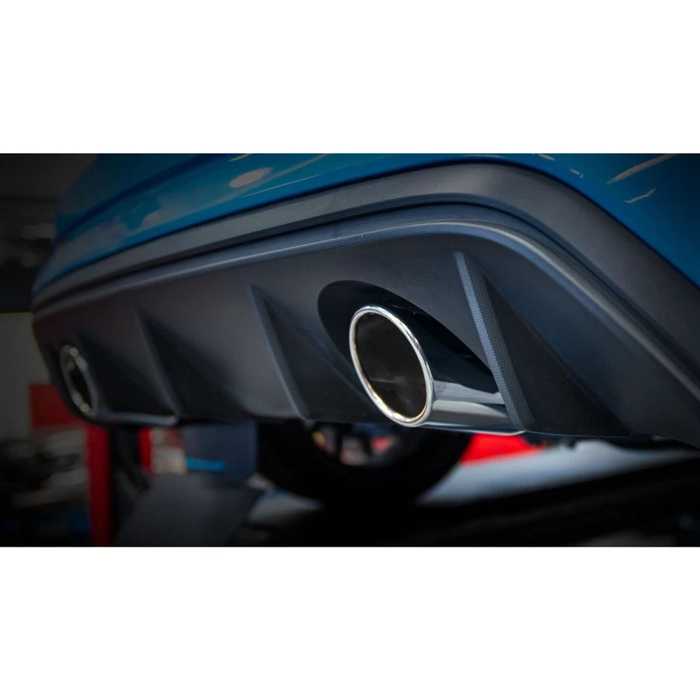 Borla 16-17 Ford Focus RS 2.3L MT Round Angle-Cut Tips Split Rear Exit ATAK Catback Exhaust