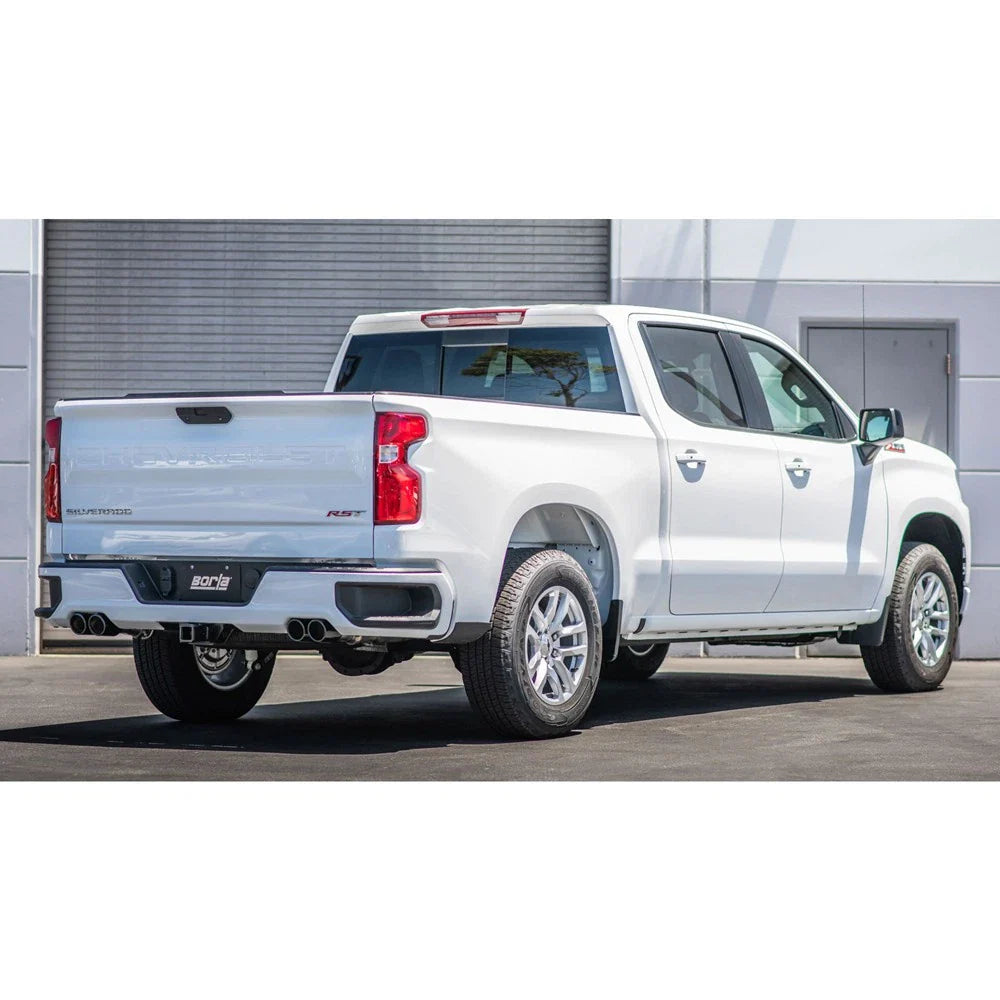 Borla 19 Chevrolet Silverado/GMC Sierra 1500 6.2L SS ATAK Catback Exhaust - Black Chrome Tips