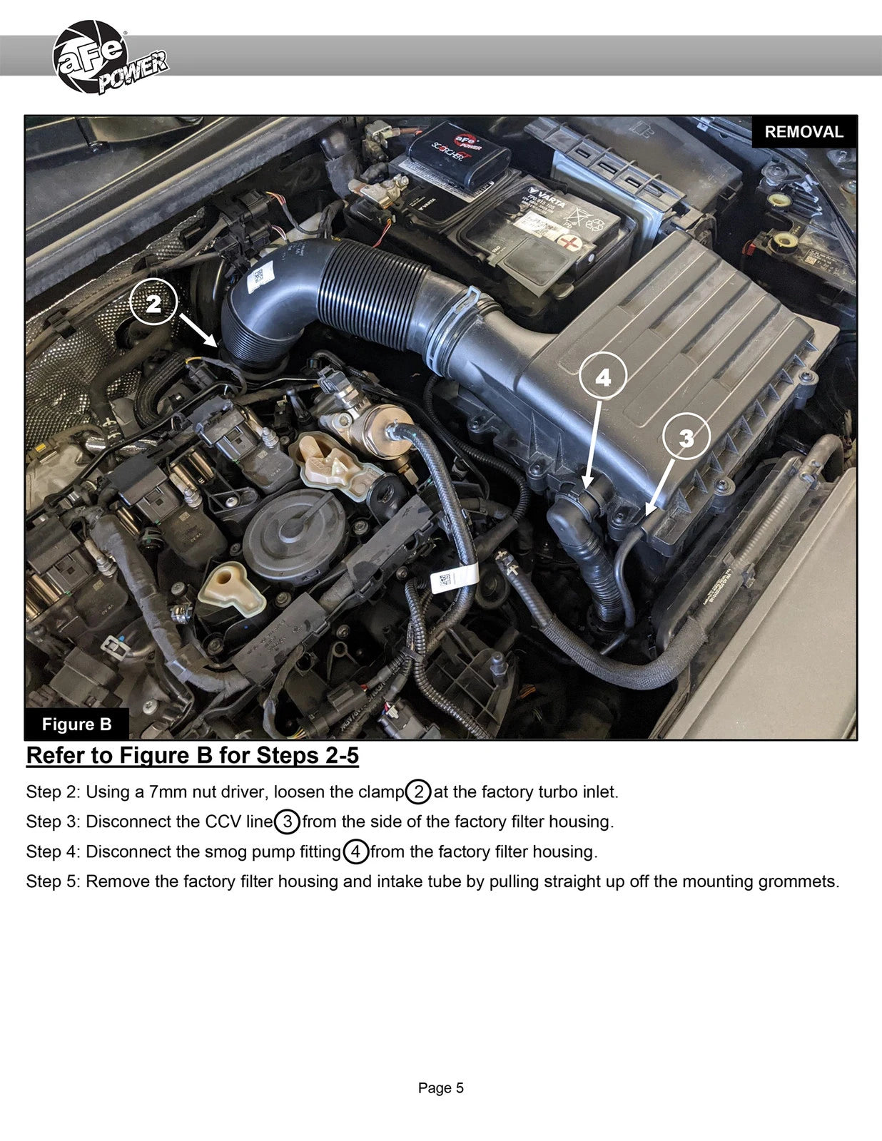 aFe Momentum GT Pro 5R Cold Air Intake System 19-21 Audi Q3 L4-2.0L (t)