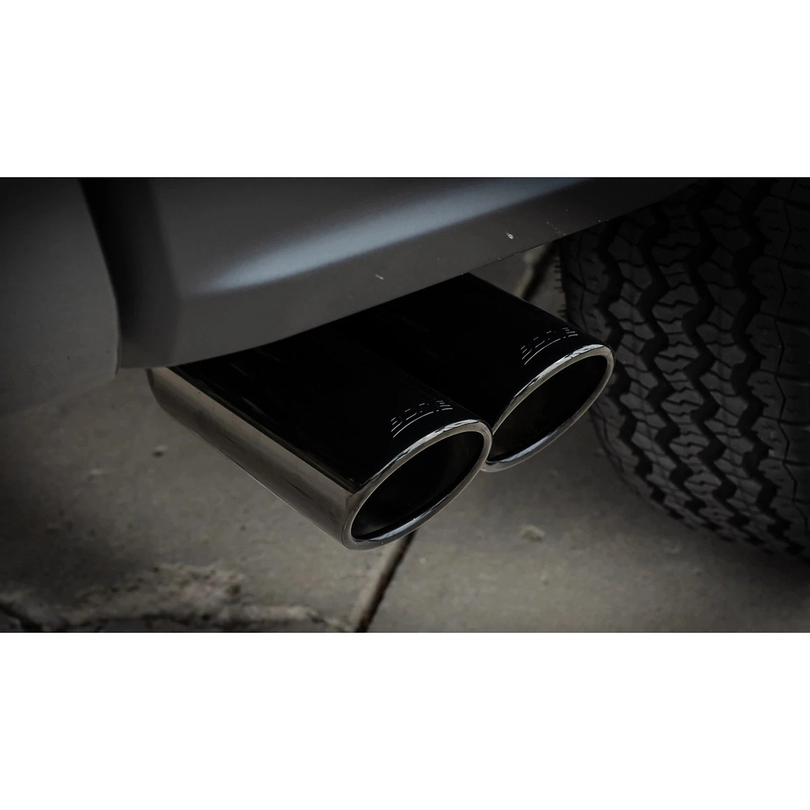 Borla 2024+ Ford Ranger XLT S Type Catback System - Black Chrome