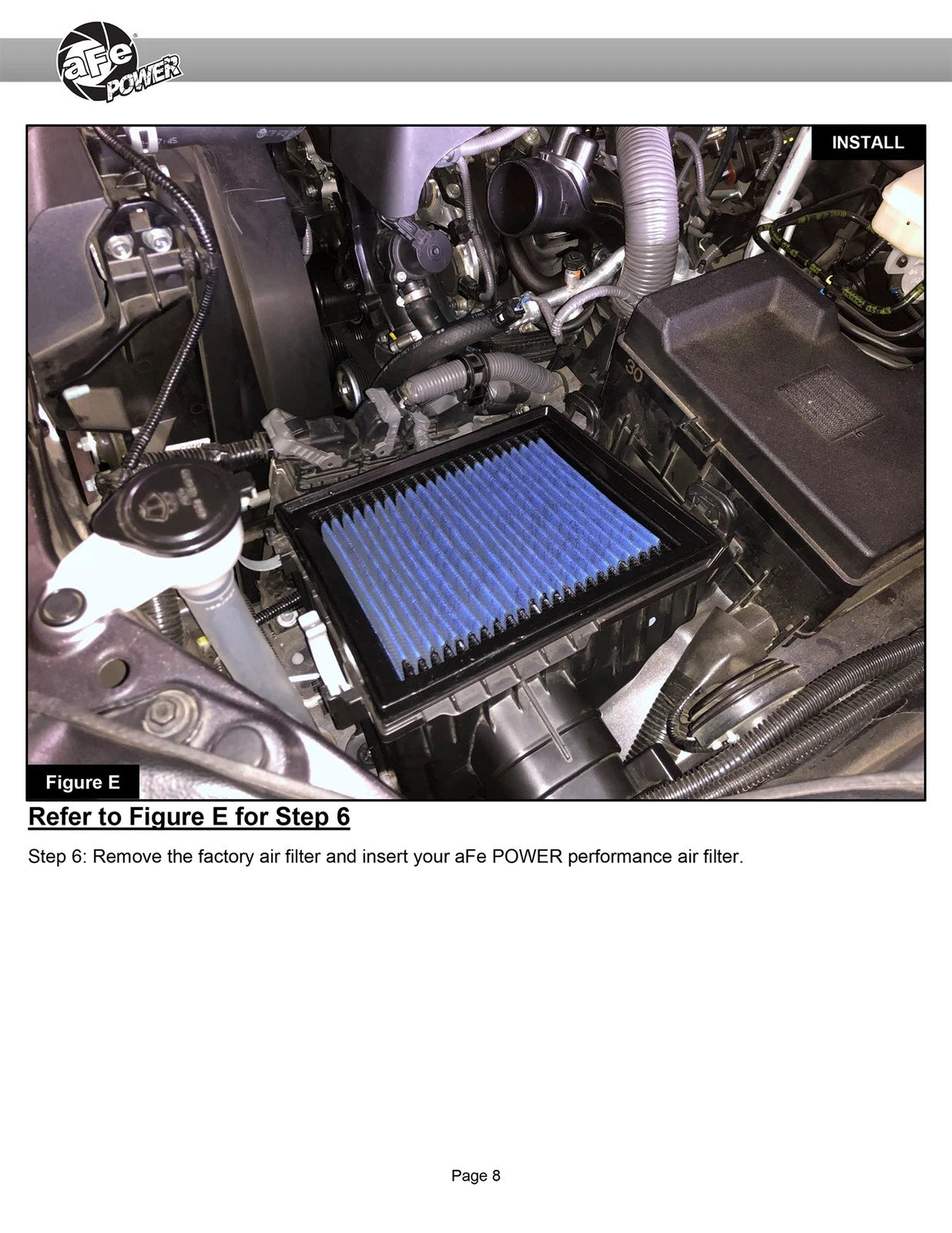 aFe Super Stock Induction System Pro DRY S Media Jeep 22-23 Toyota Tundra V6-3.4L (tt)
