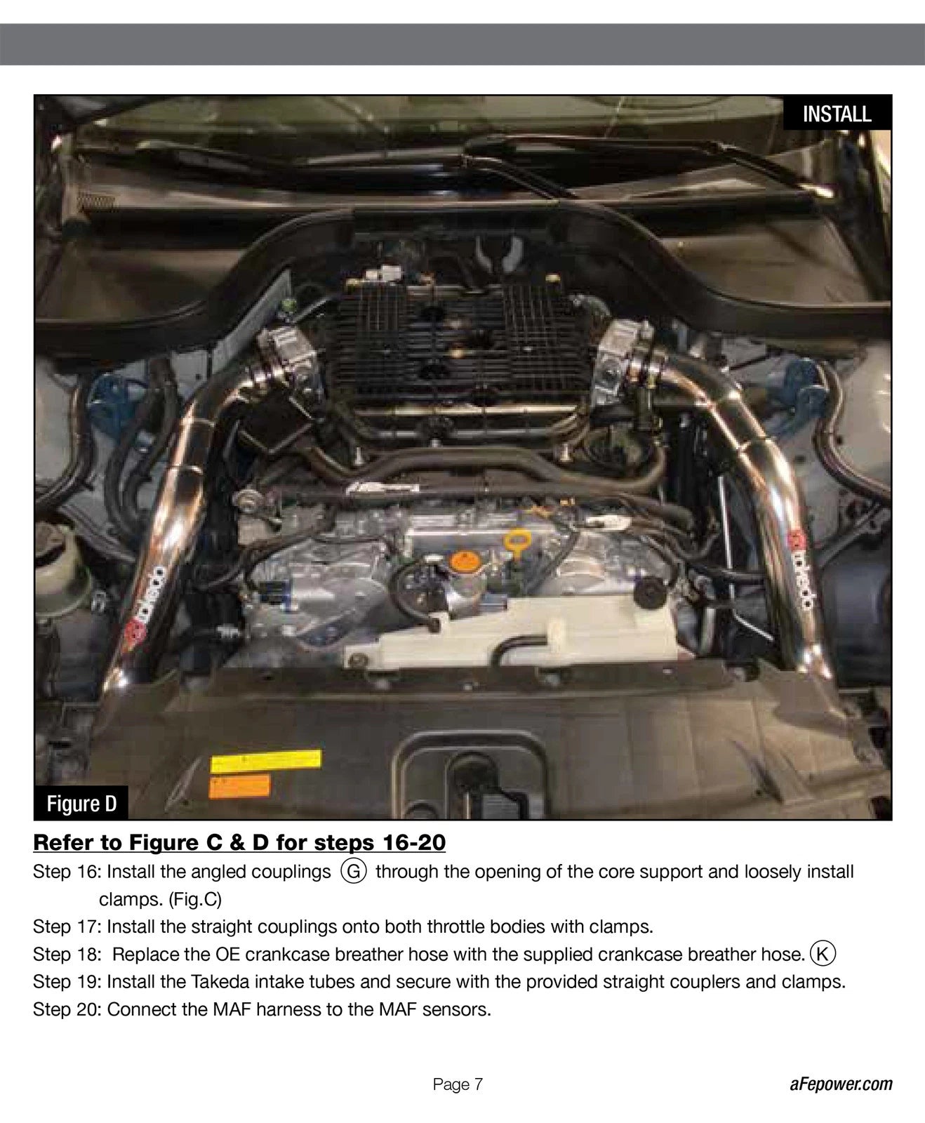 aFe Takeda Intakes Stage-2 PDS AIS PDS Infiniti G37 Coupe 08-12 V6-3.7L (pol)