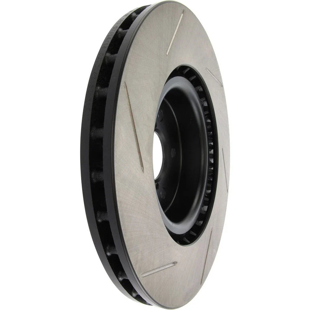 StopTech Power Slot 04 STi Front Right SportStop Slotted Rotor