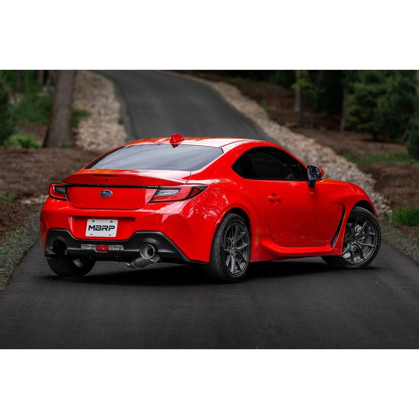 MBRP 12-22 BRZ 17-22 GR86 13-16 FR-S Aluminized Steel 3in Cat-Back-Single Rear Exit