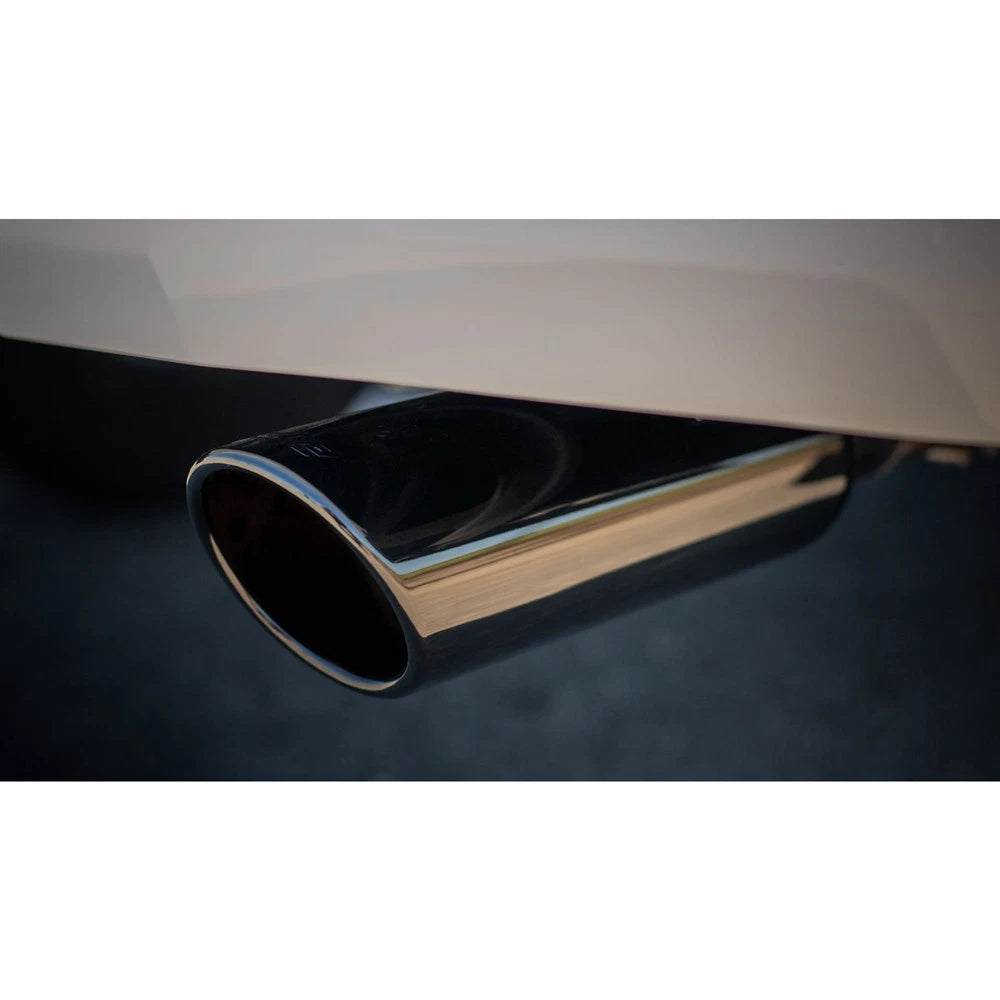 Borla 14-18 Toyota Tundra 4.6L/5.7L V8 AT 2&4WD Crew Max Cat-Back Touring Exhaust - Black Chrome Tip