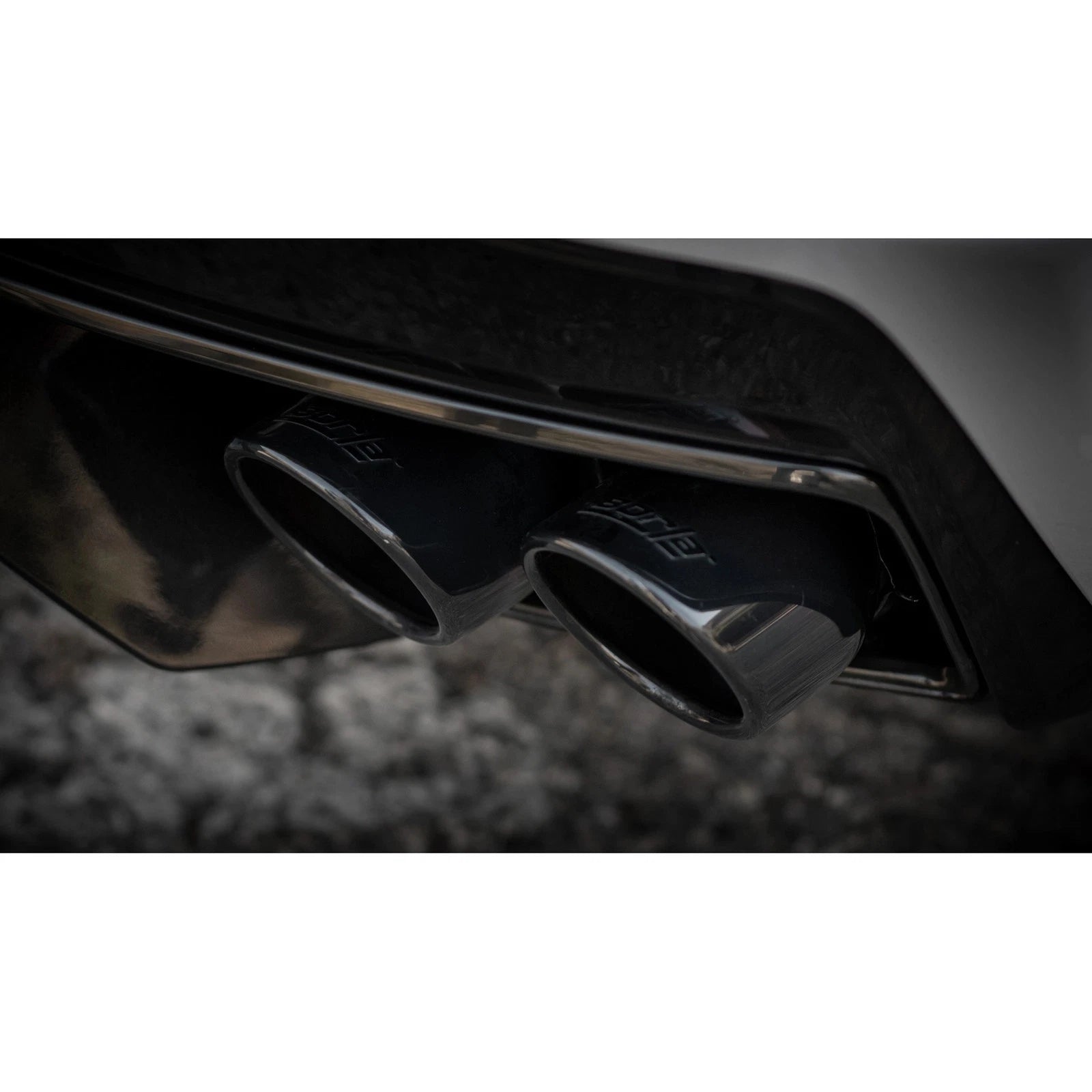 Borla 20-23 Chevy Corvette 6.2L V8 AT w/o NPP 3in ATAK Catback Exhaust - Black Chrome Tips