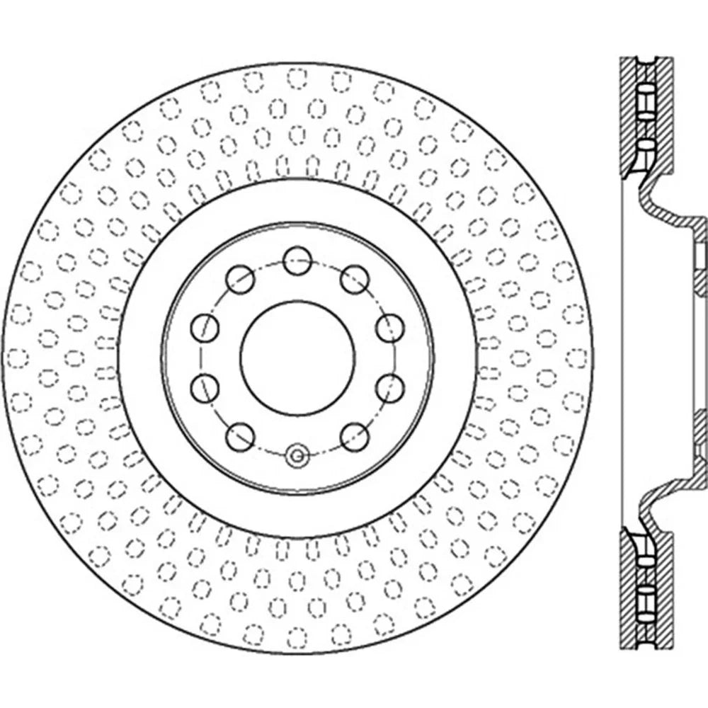 StopTech Slotted & Drilled Sport Brake Rotor