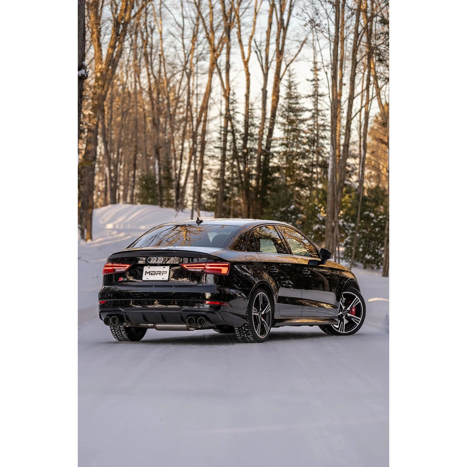 MBRP 15-20 Audi S3 T304 Stainless Steel Cat - Active