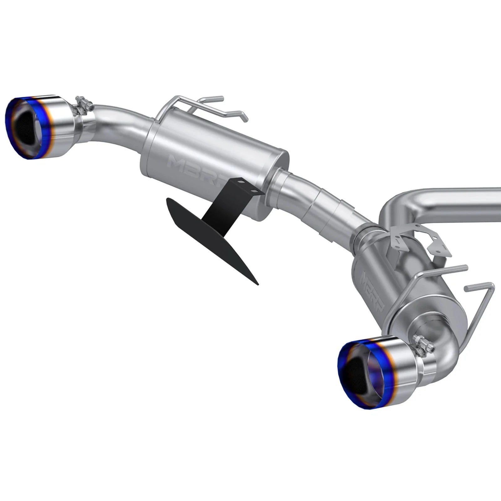 MBRP 2023 Toyota Corolla GR 1.6L T304 Stainless Steel 3in Cat-Back Dual Split Rear w/ Burnt End Tips