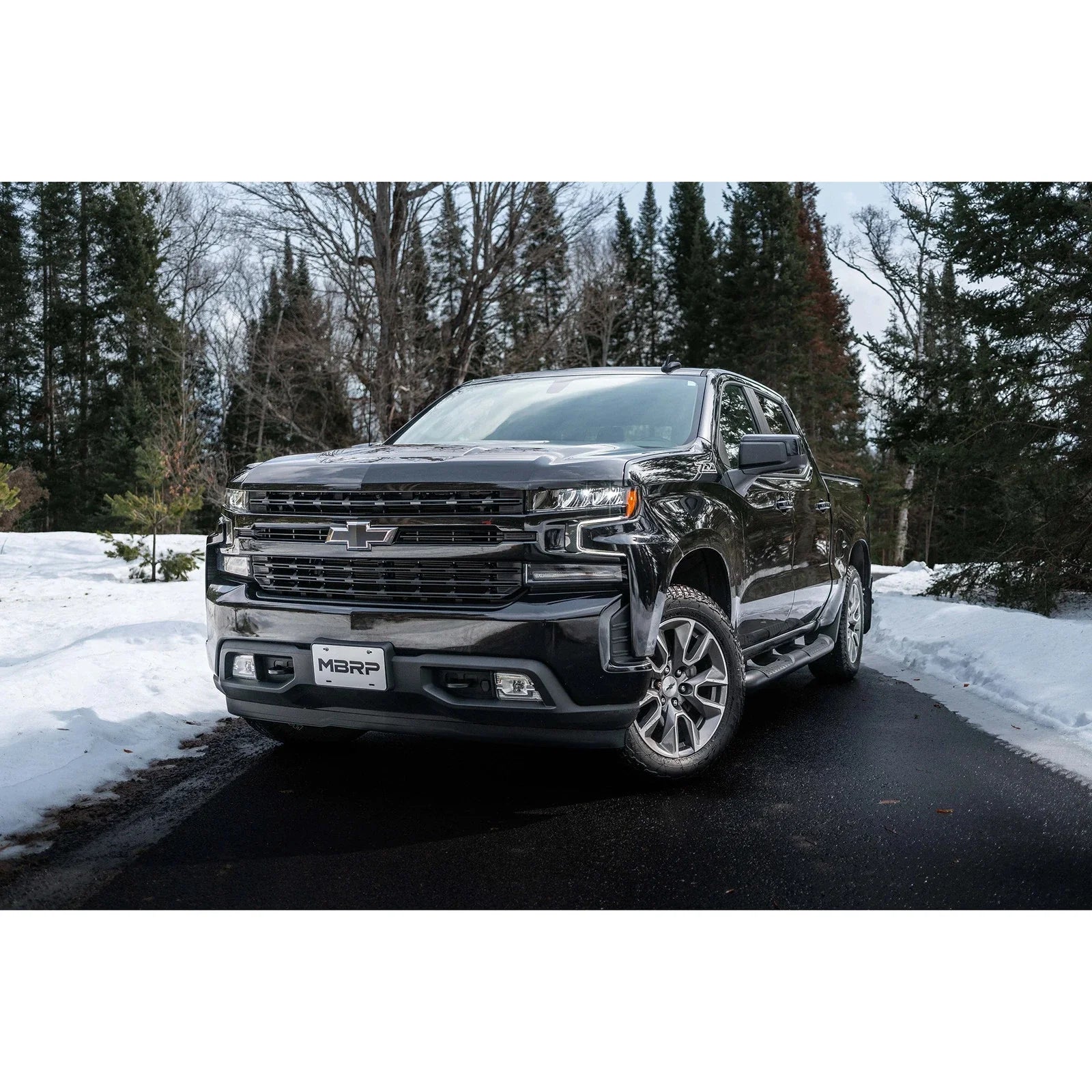 MBRP 2019 Chevrolet Silverado 1500 4.3L/5.3L 2.5in Cat Back Dual Rear Exit - Aluminized