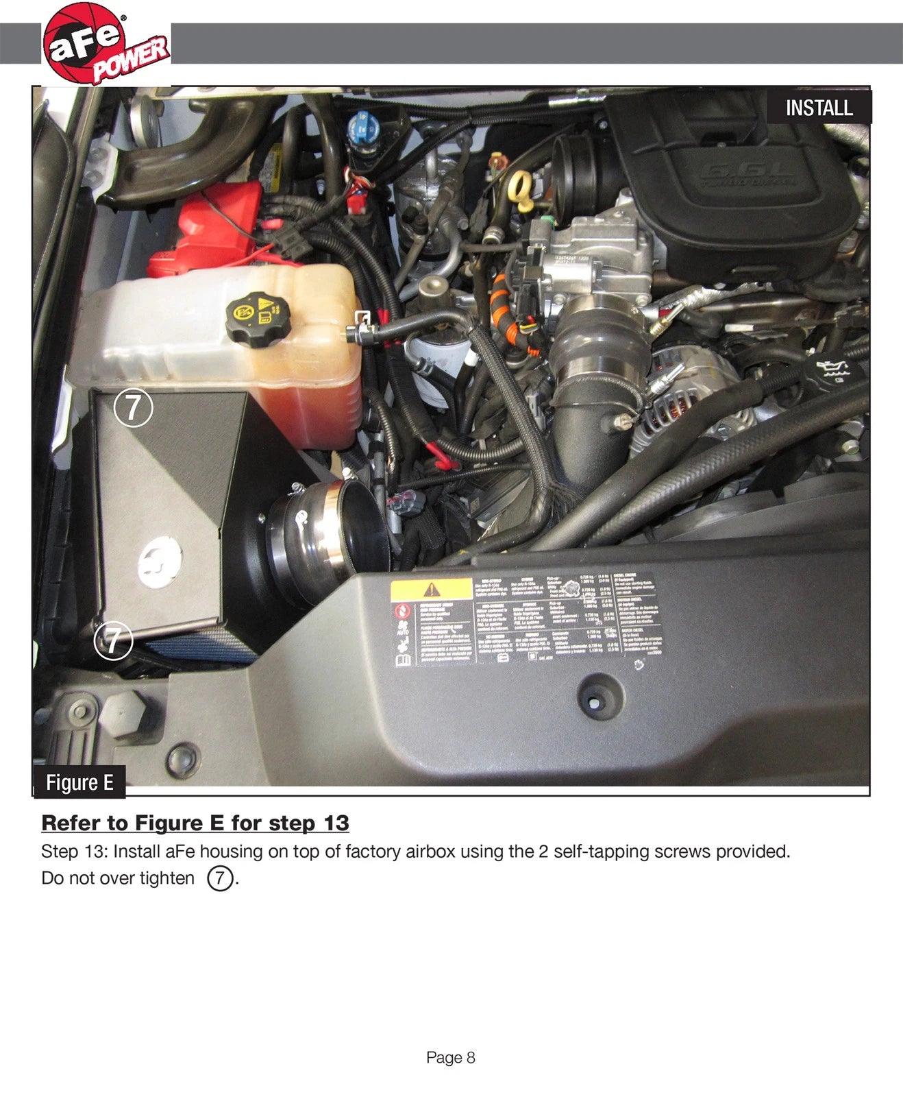 aFe Magnum FORCE Stage-2 Pro DRY S Intake System 11-15 GM Diesel Trucks V8 6.6L (td) LML