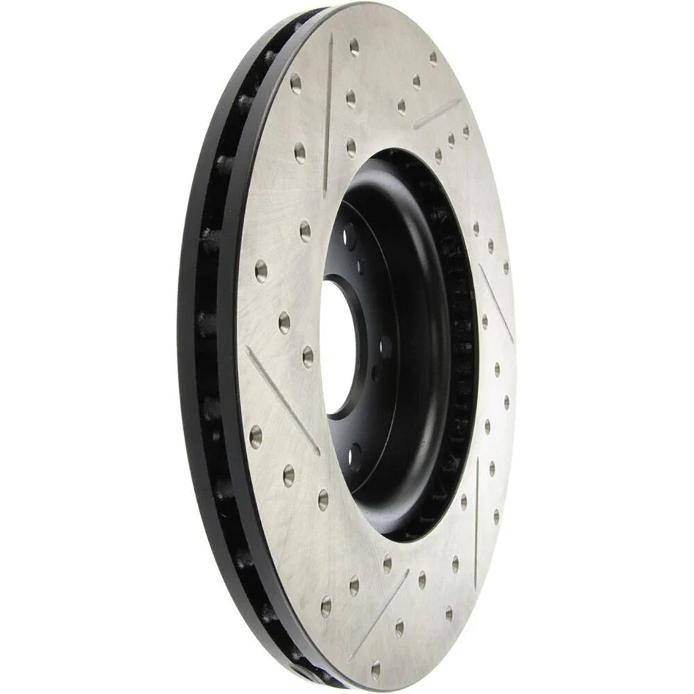 StopTech 04-08 Acura TL (Brembo Caliber) SportStop Slotted & Drilled Left Front Rotor