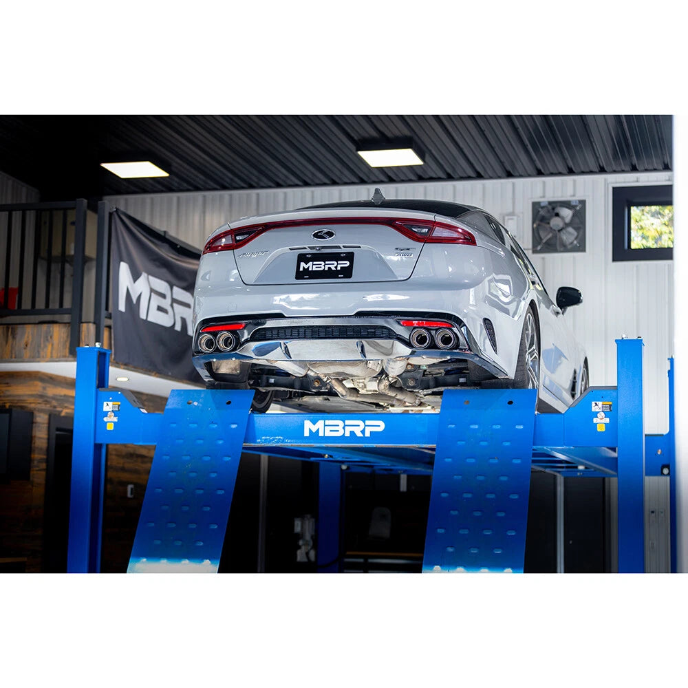 MBRP 18-22 Kia Stinger GT Bezel Kit Quad Tip CF