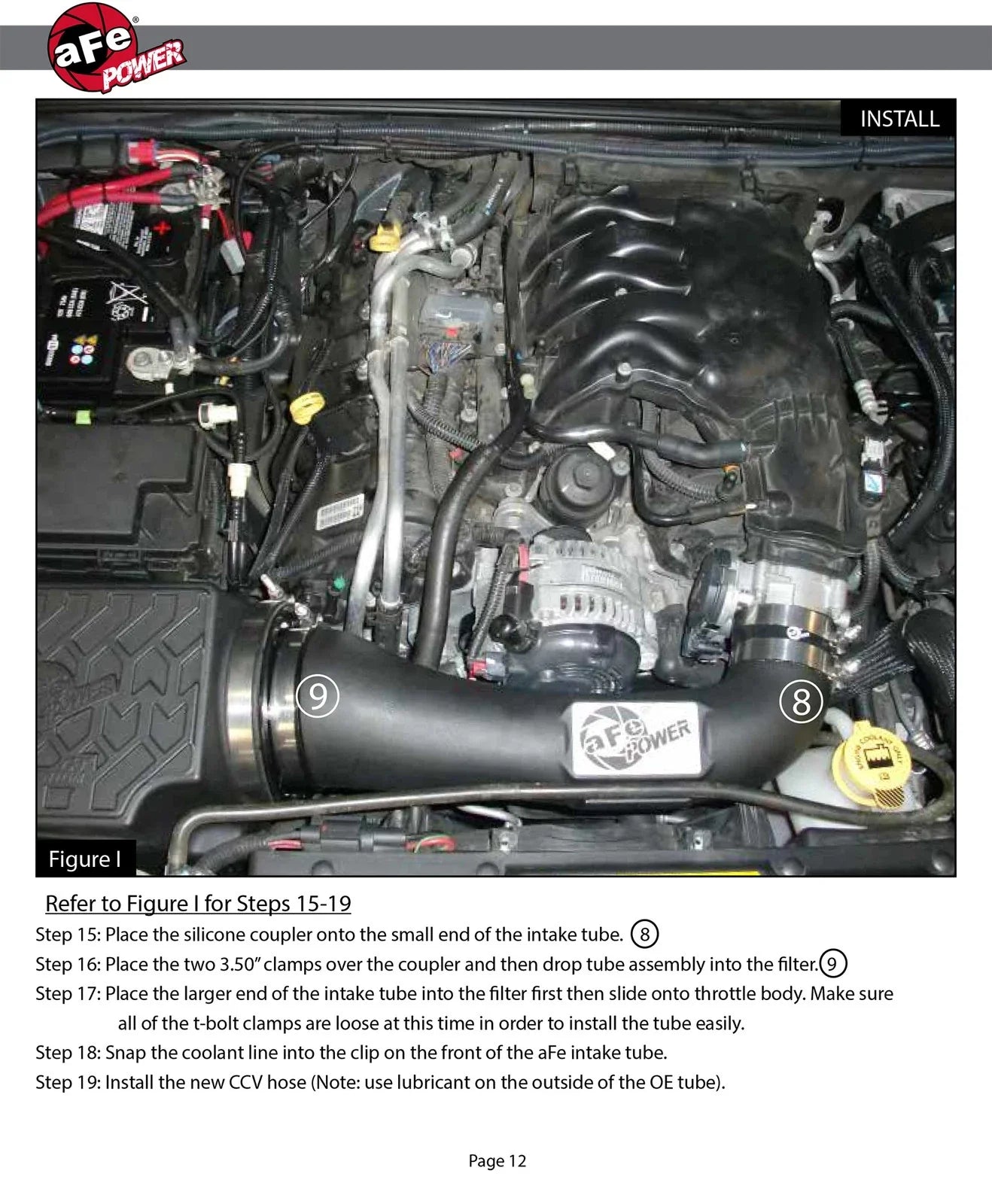 aFe Momentum GT PRO GUARD7 Cold Air Intake System 12-18 Jeep Wrangler (JK) V6 3.6L