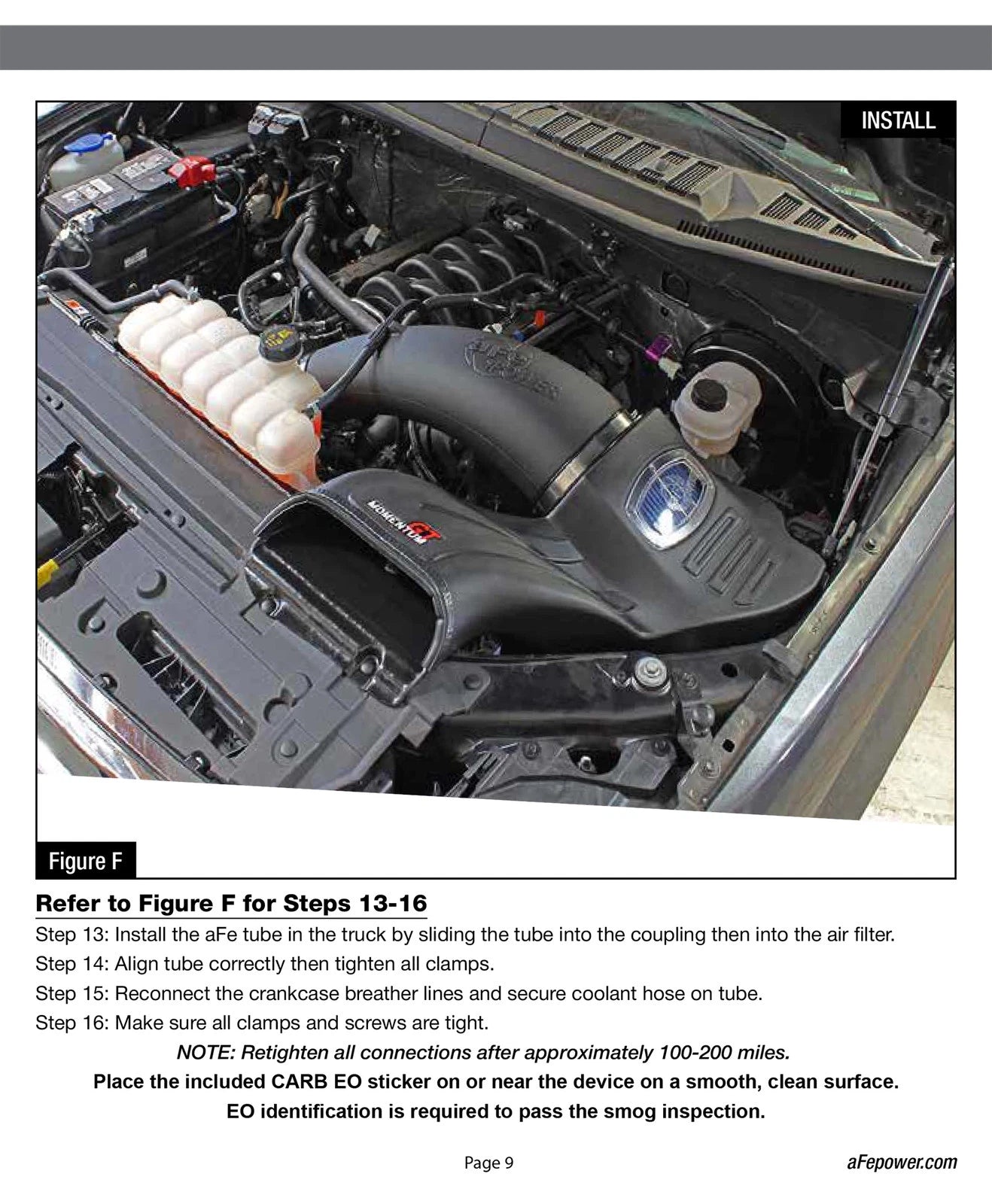 aFe Momentum GT Pro 5R Stage-2 Intake System 15-17 Ford F-150 V8 5.0L