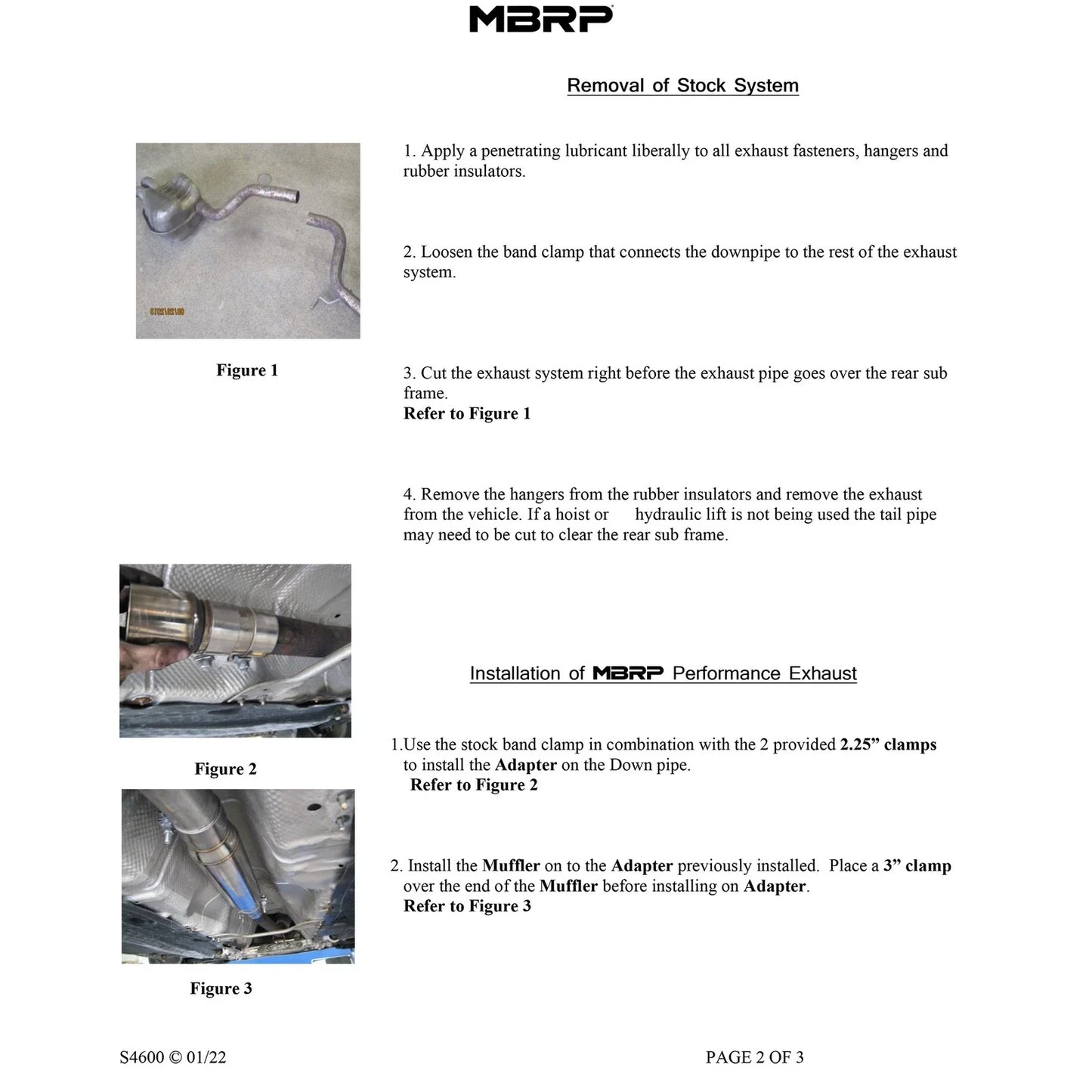 MBRP 05.5-06 VW 1.9L TDI Jetta 3in T409 Cat Back Exhaust