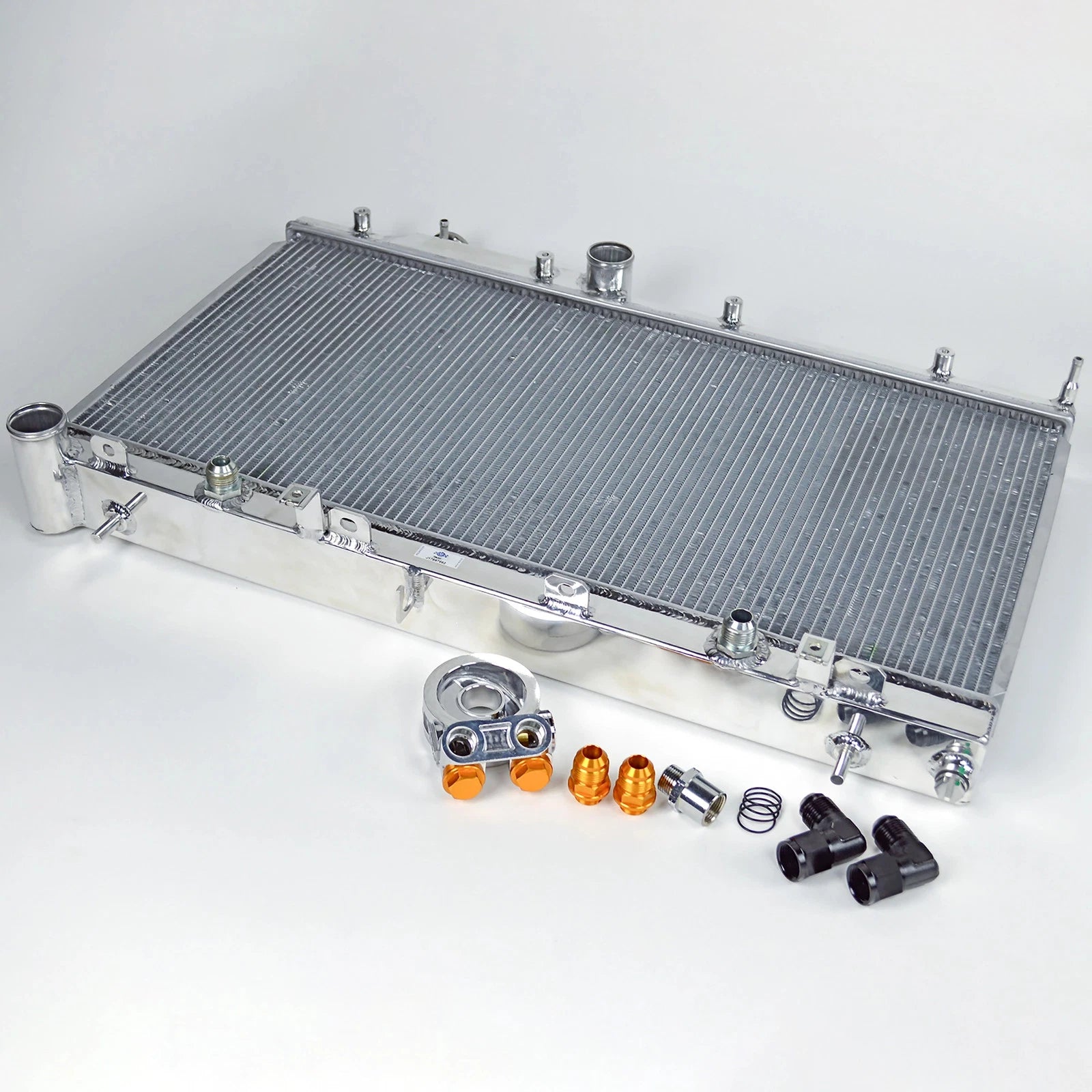 CSF 08-15 Subaru WRX/STI 2-Row Radiator w/Built-In Oil Cooler