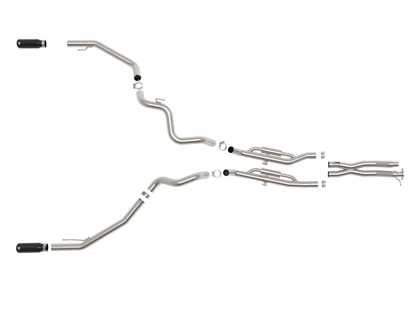 aFe Vulcan Series 3in 304SS Cat-Back Exhaust 24-25 Ford Ranger Raptor V6-3.0L (tt) w/ Black Tips