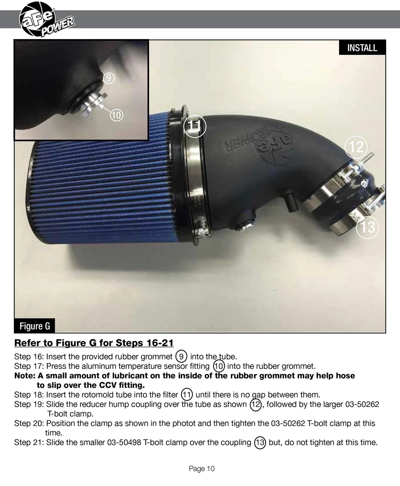 aFe Momentum GT Pro 5R Cold Air Intake System 12-17 Jeep Grand Cherokee SRT-8/SRT V8-6.4L HEMI
