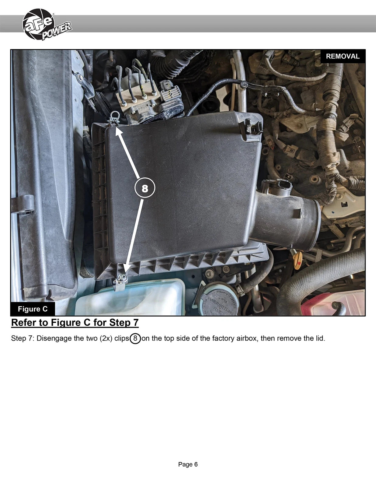 aFe Super Stock Induction System Pro Dry S Media 16-22 Toyota Tacoma V6 3.5L