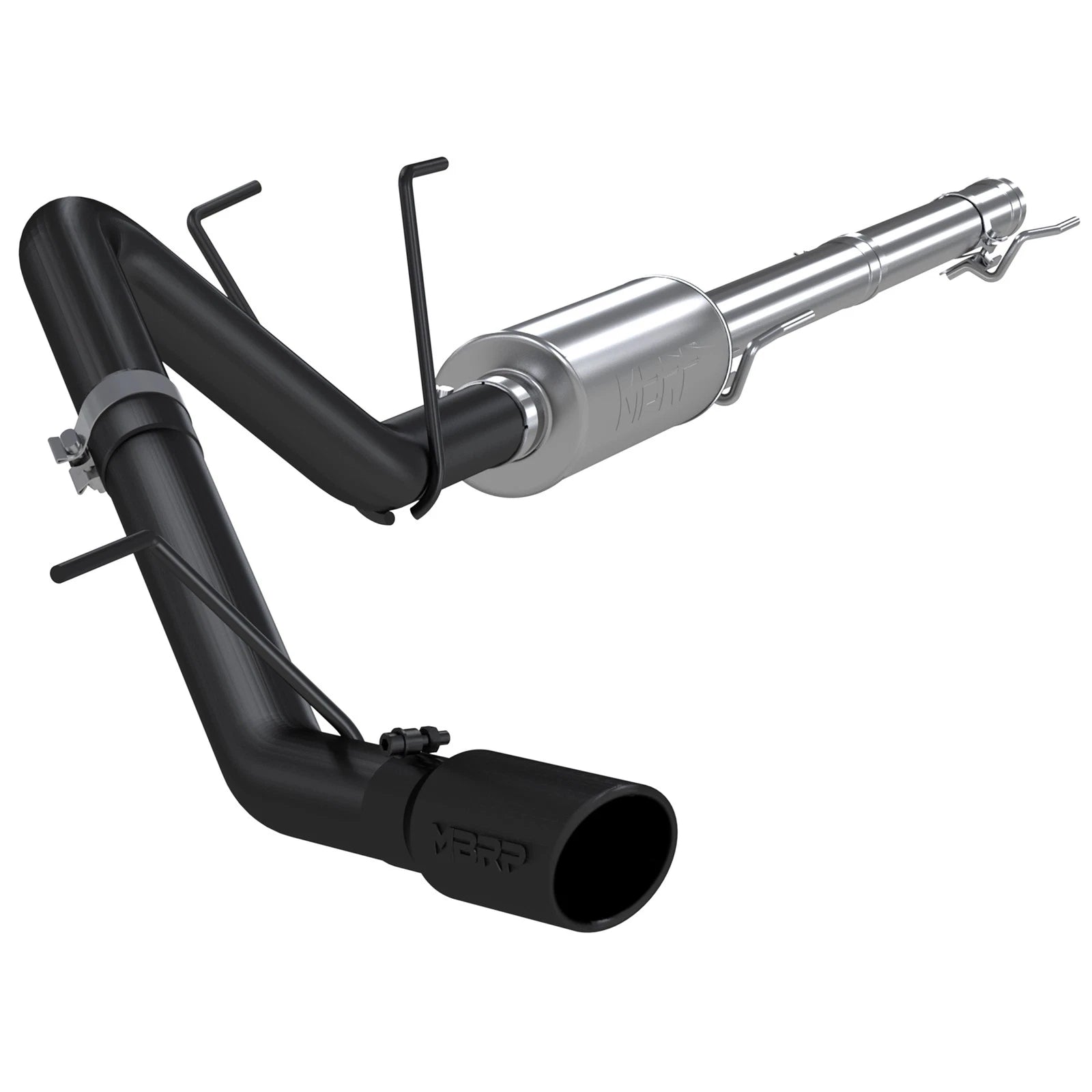 MBRP 09-14 Dodge Ram 1500 5.7L Cat-Back Single Side AL - Black
