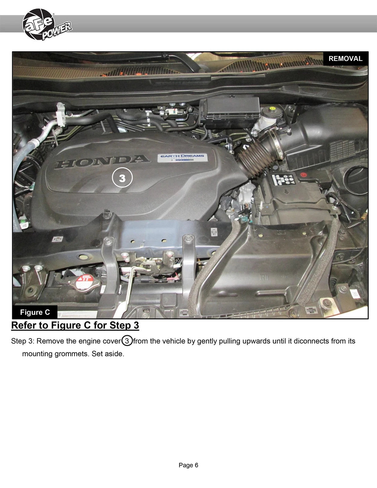 aFe Takeda Momentum Pro Dry S Cold Air Intake System 17-19 Honda Ridgeline V6-3.5L