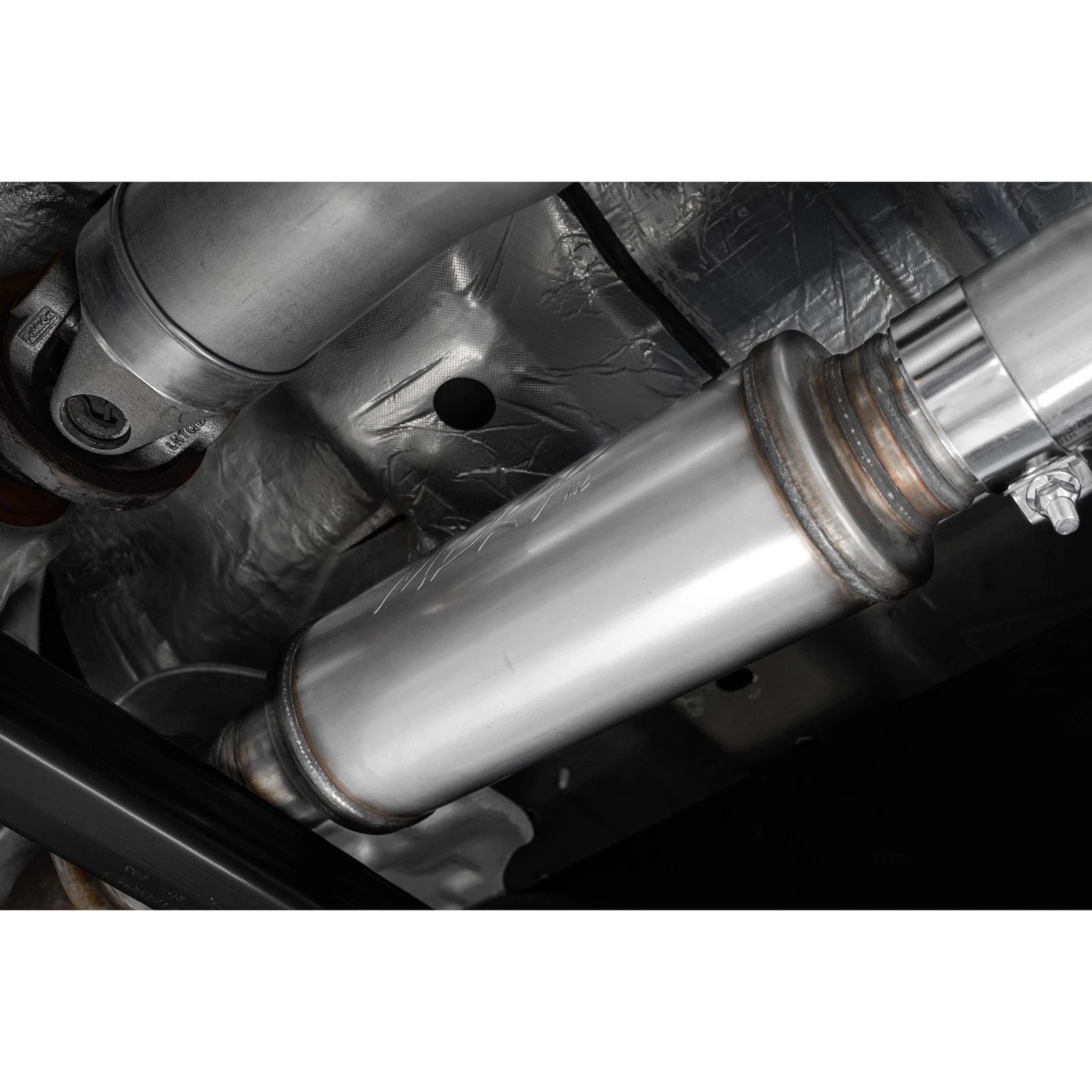 MBRP 2021+ Ford F-150 2.7L/ 3.5L Ecoboost 5.0L Single Side 3in Black Coated Catback Exhaust