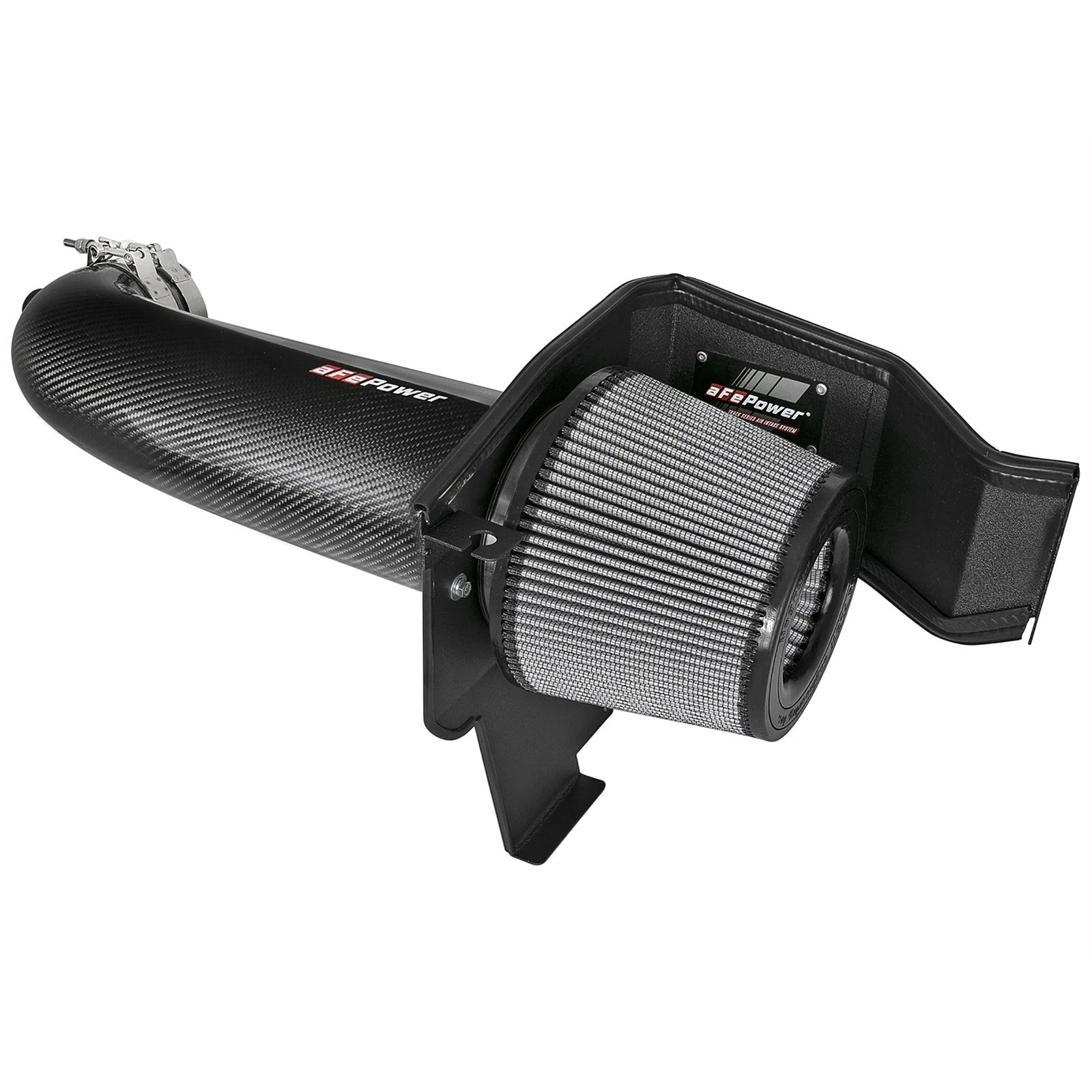 aFe POWER Magnum FORCE Carbon Fiber Stage 2 Track Series Pro Dry S CAIS - 11-18 Dodge Challenger V8